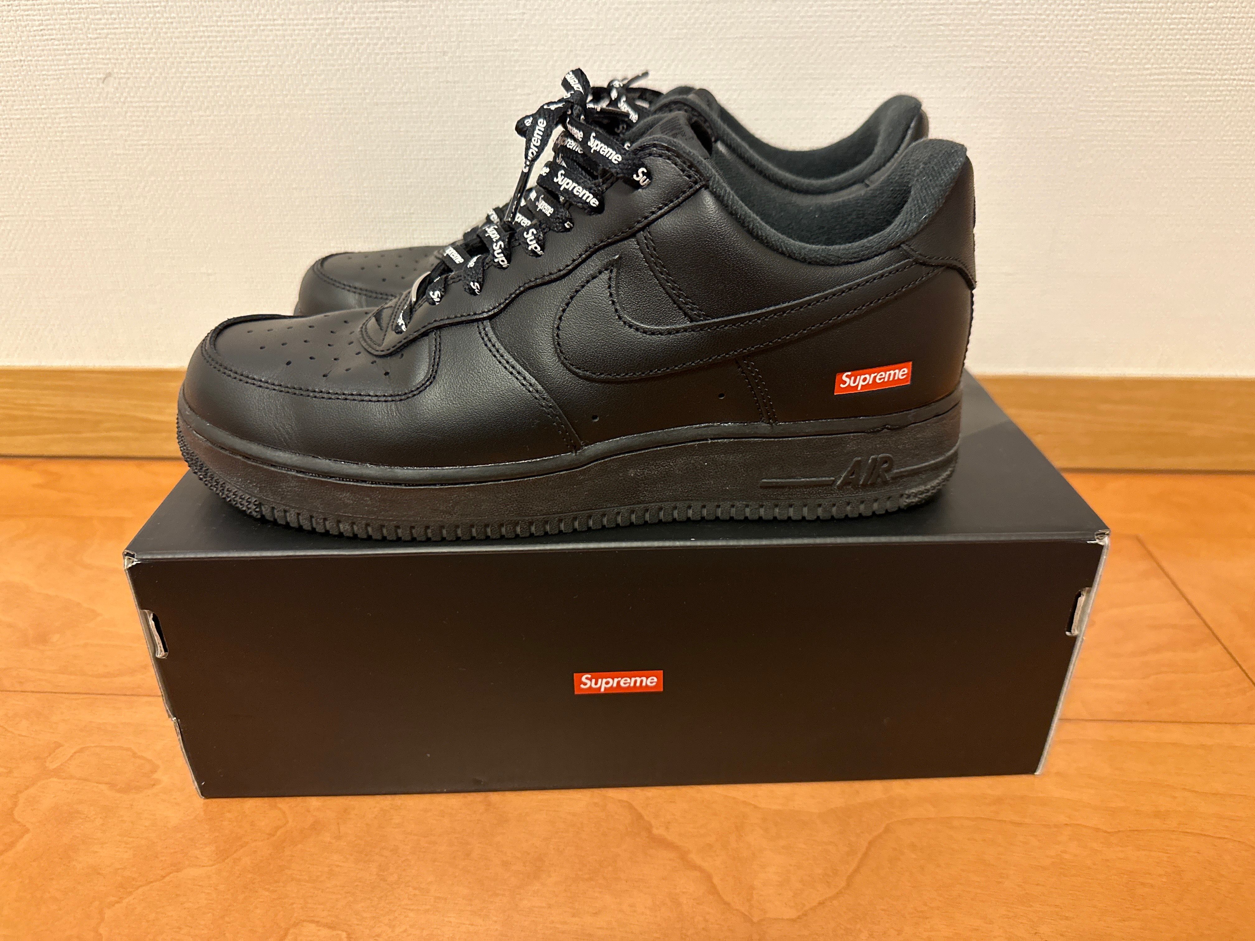 Supreme × Nike Air Force 1 Low "Black"