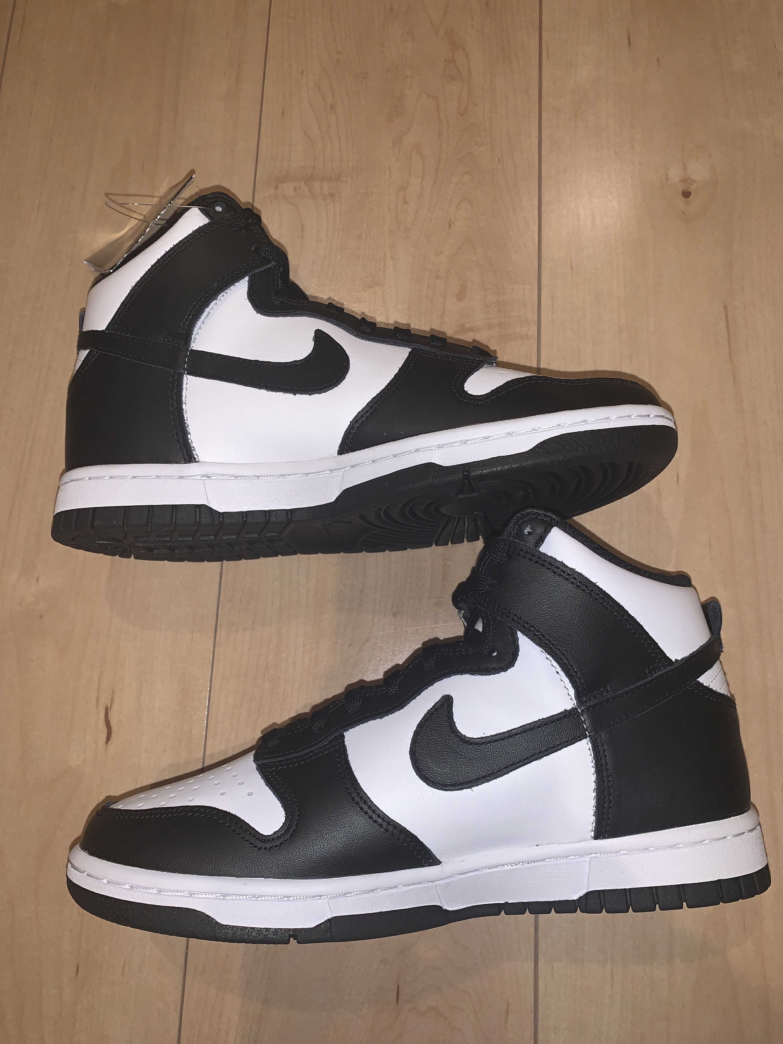 Nike Women's Dunk High "Black and White"