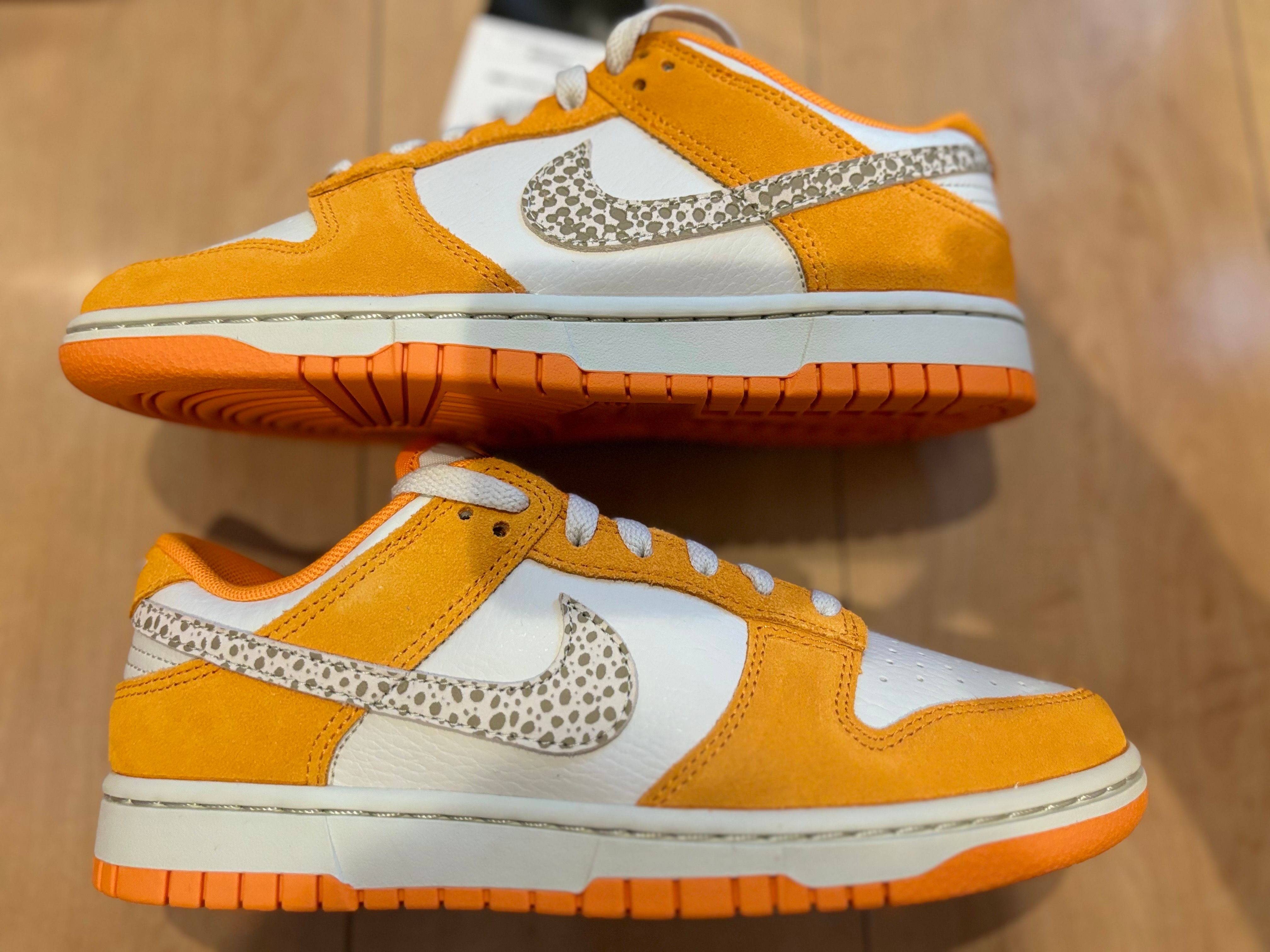 Nike Dunk Low Safari Swoosh "Kumquat"