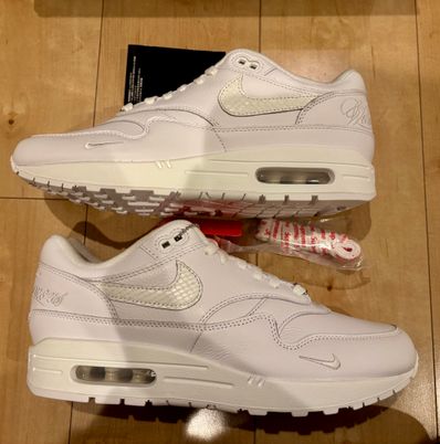 Supreme × Nike Air Max 1 '87 SP "White" (25SS Week4)