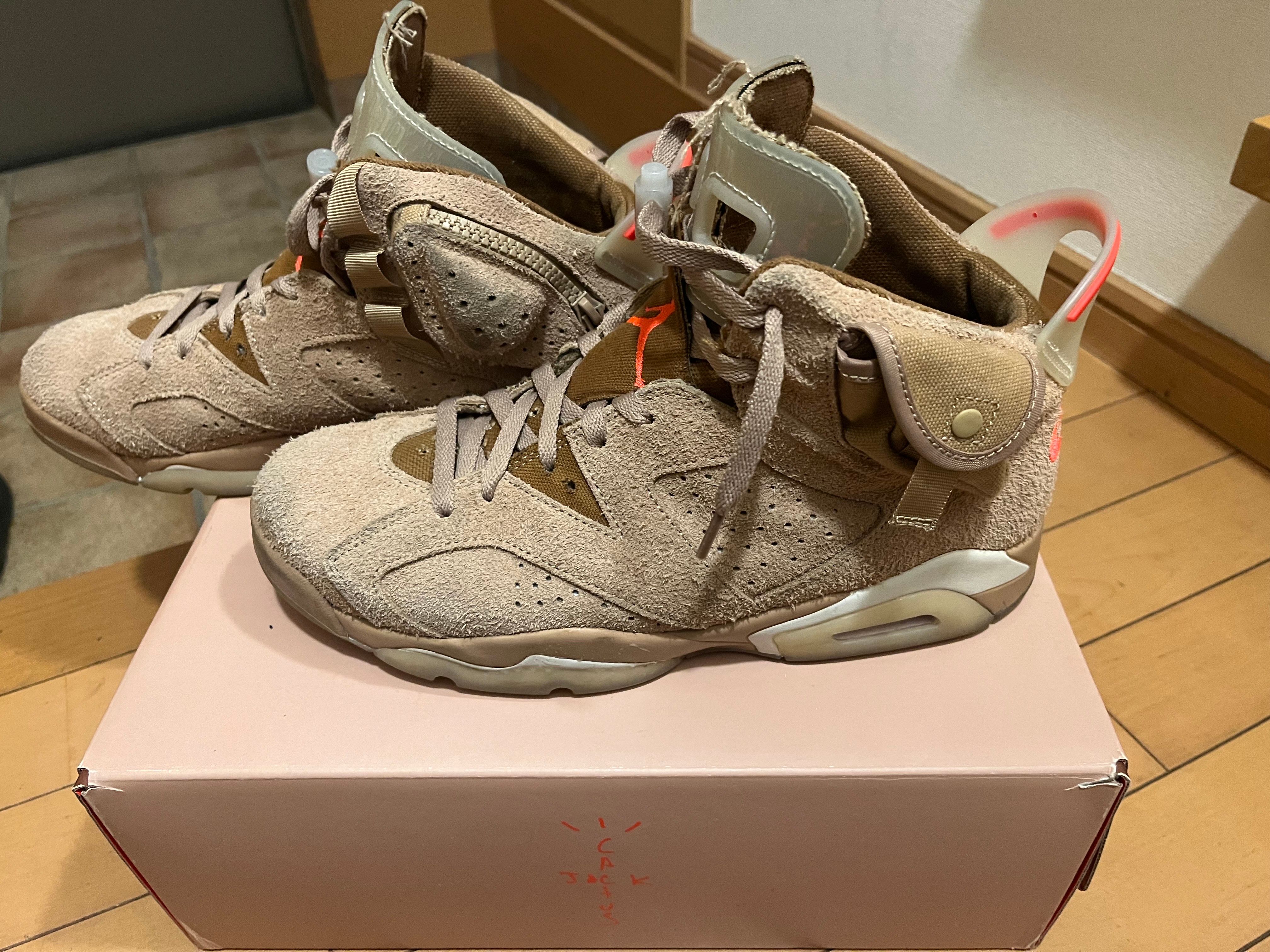 Travis Scott × Nike Air Jordan 6 "British Khaki"