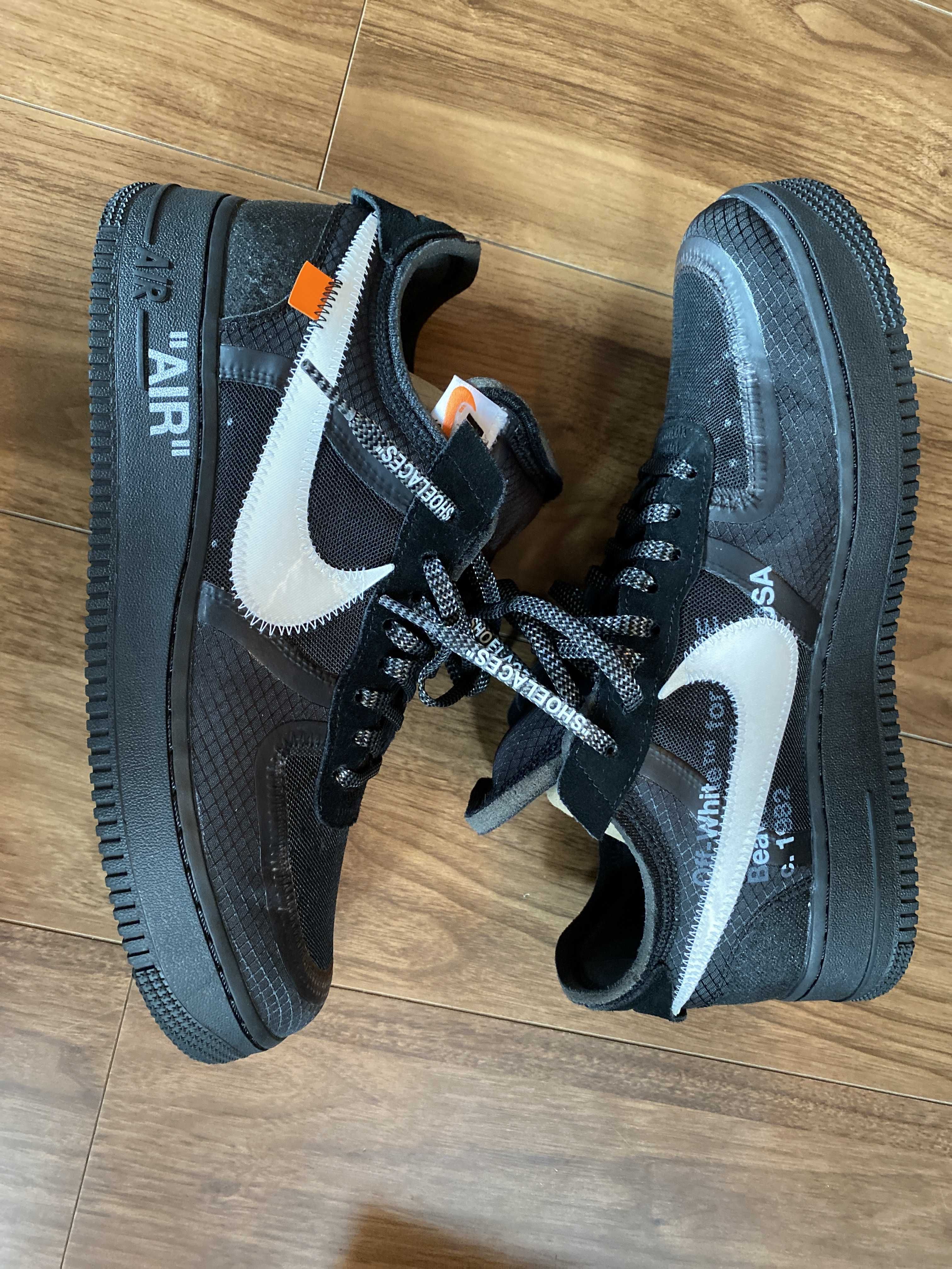 Off-White × Nike Air Force 1 Low "Black"