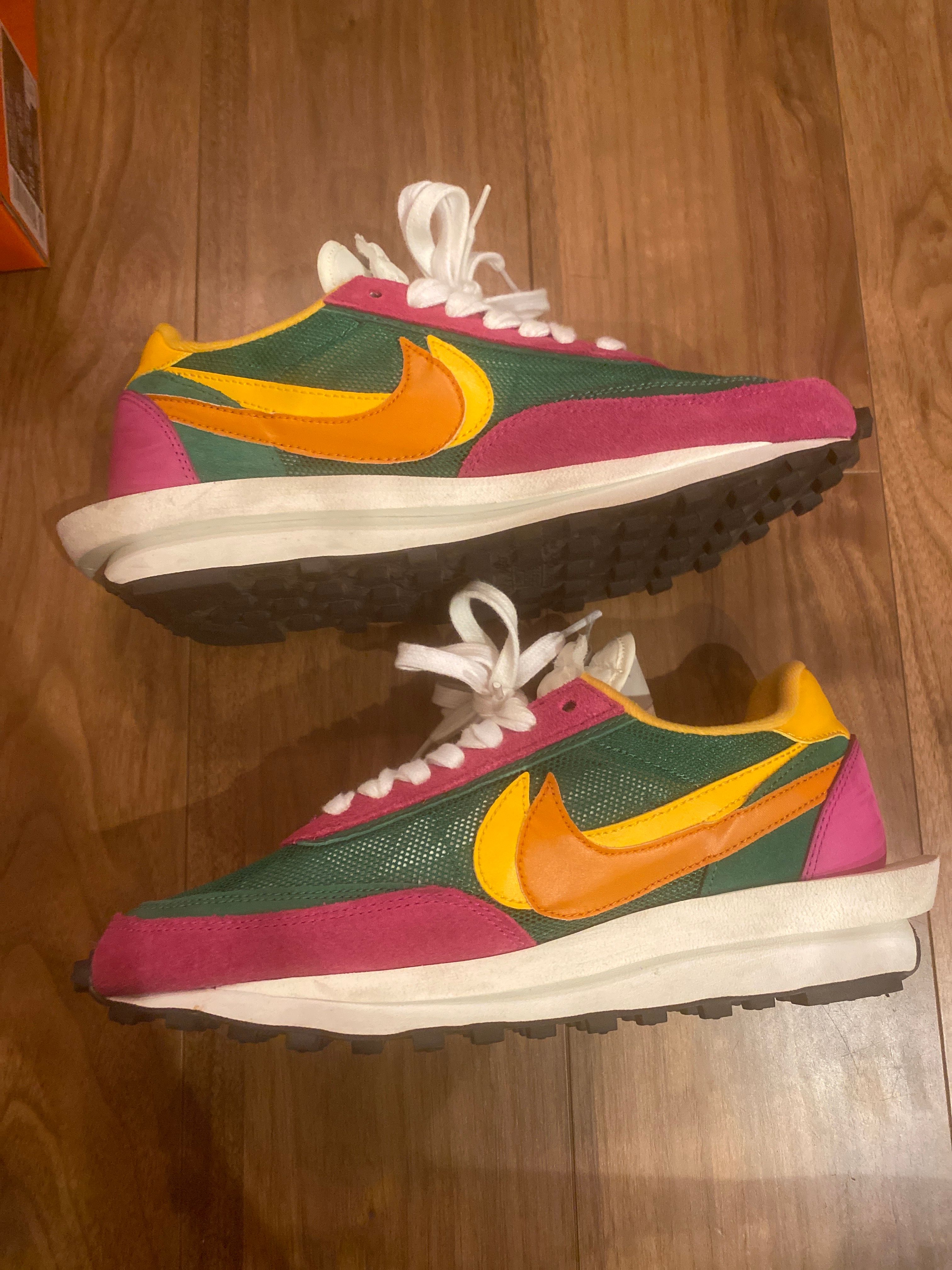 sacai × NIKE LDV WAFFLE "PINE GREEN"