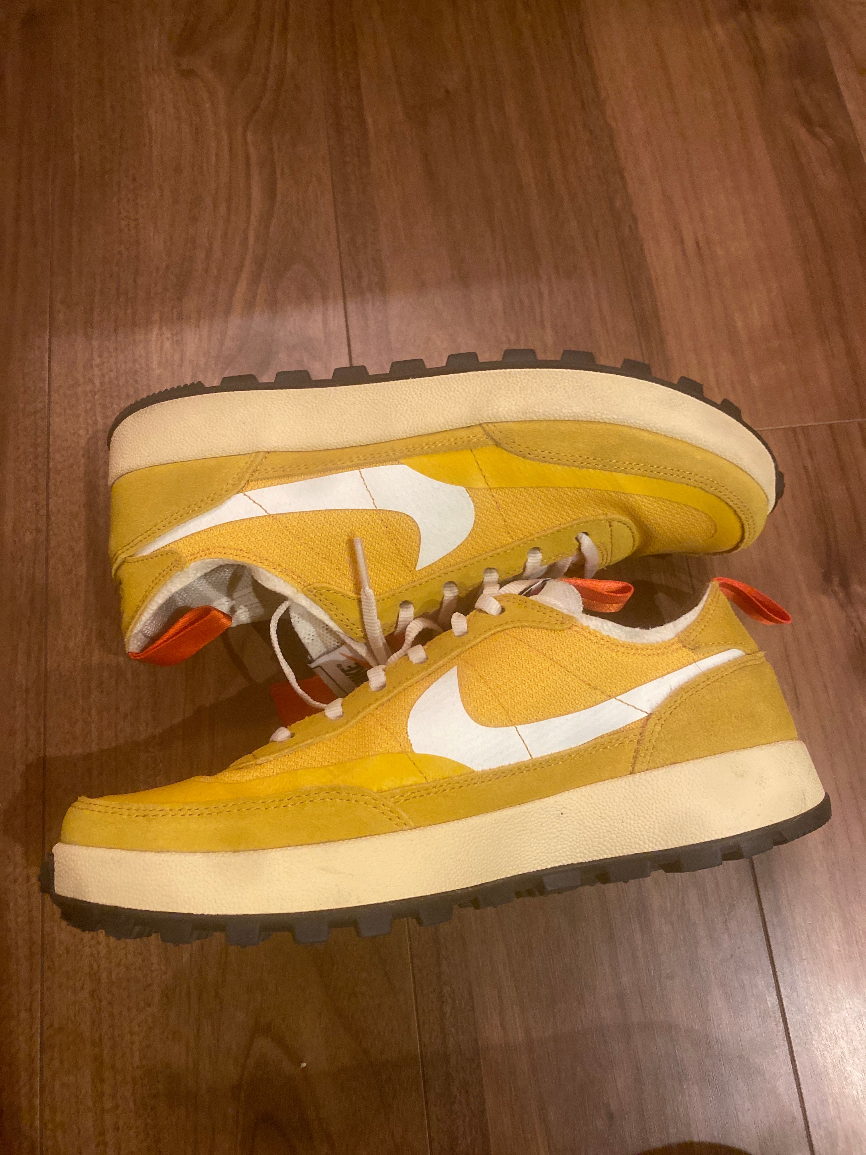 Tom Sachs × NikeCraft Women's General Purpose Shoe "Yellow / Archive"