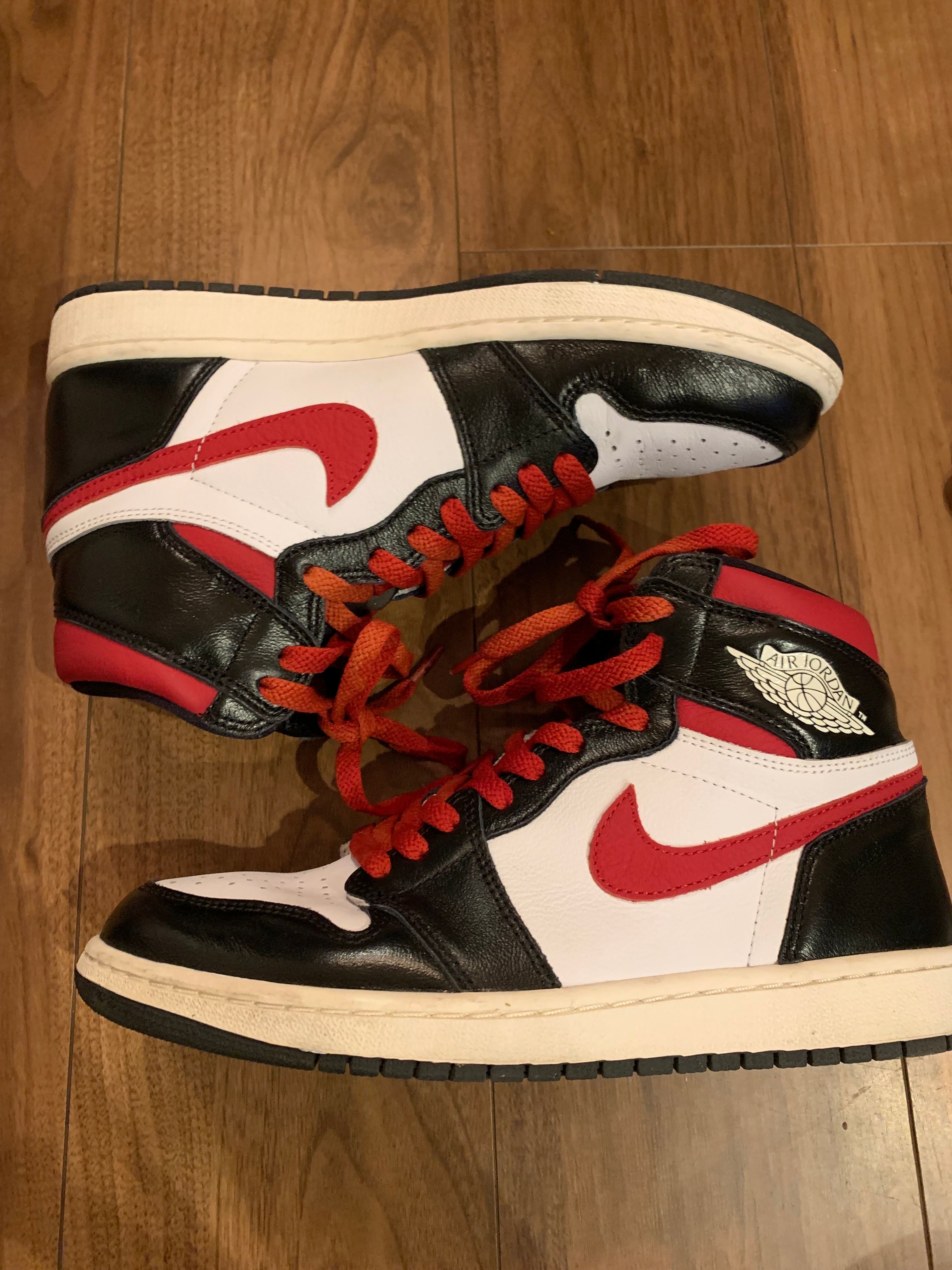 Nike Air Jordan 1 Retro High "Black/White/Sail/Gym Red"