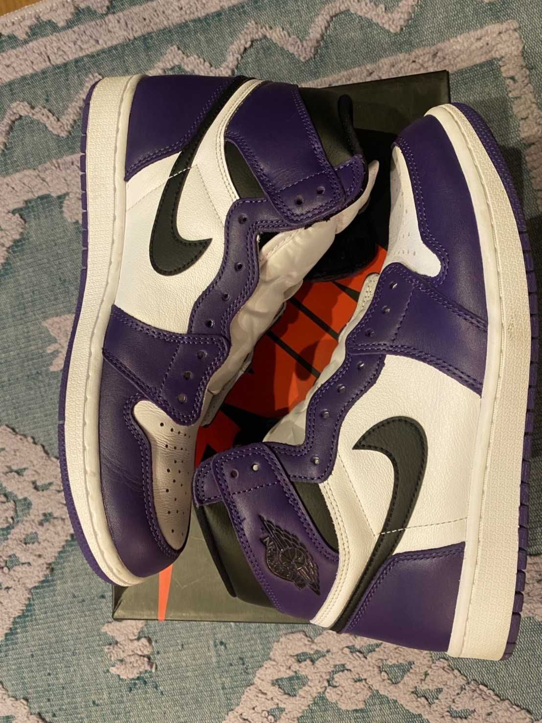 Nike Air Jordan 1 Retro High OG "Court Purple White/Black" (2020)   
