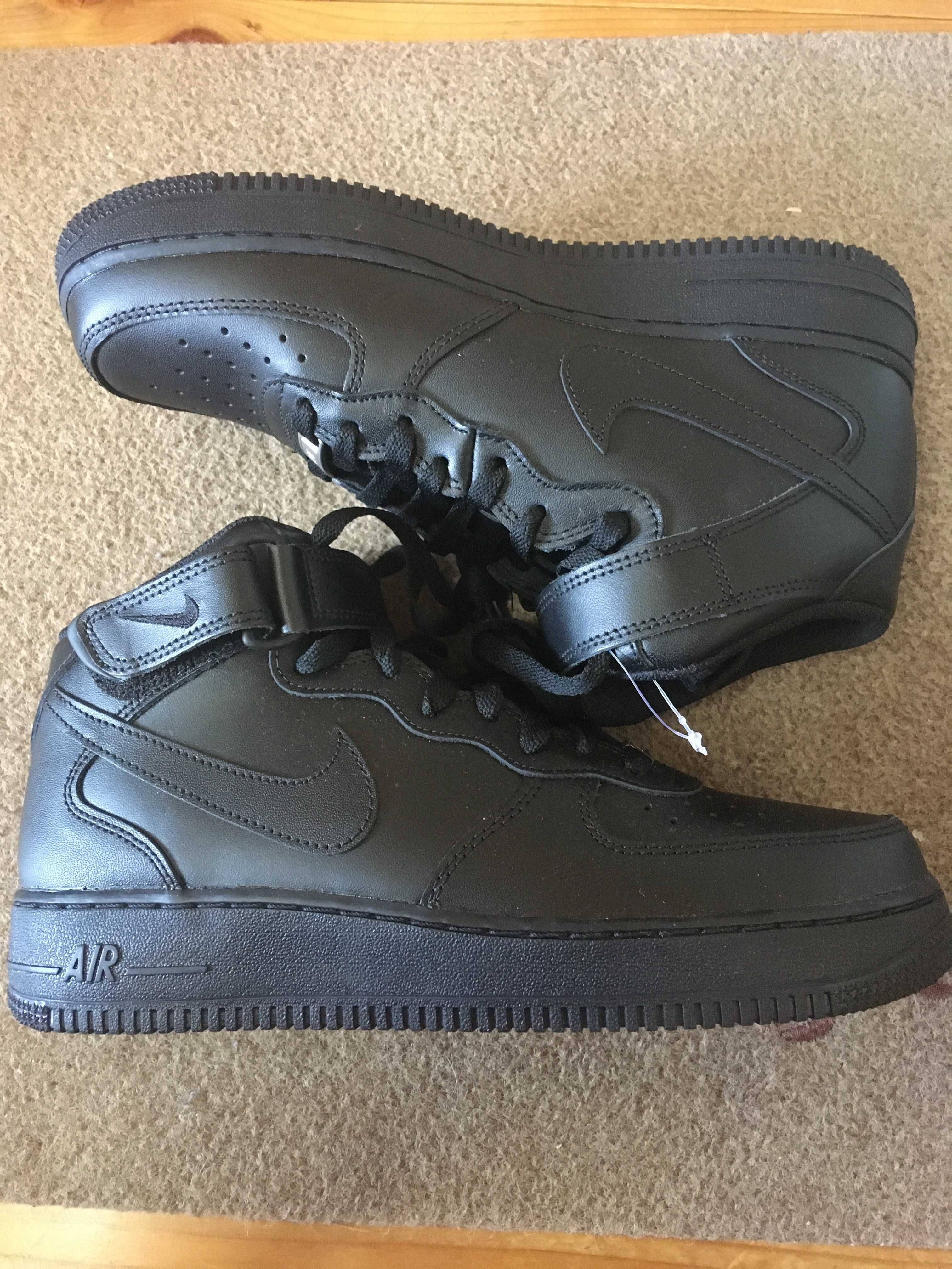 Nike Air Force 1 Mid '07 "Black/Black" (315123-001/CW2289-001)