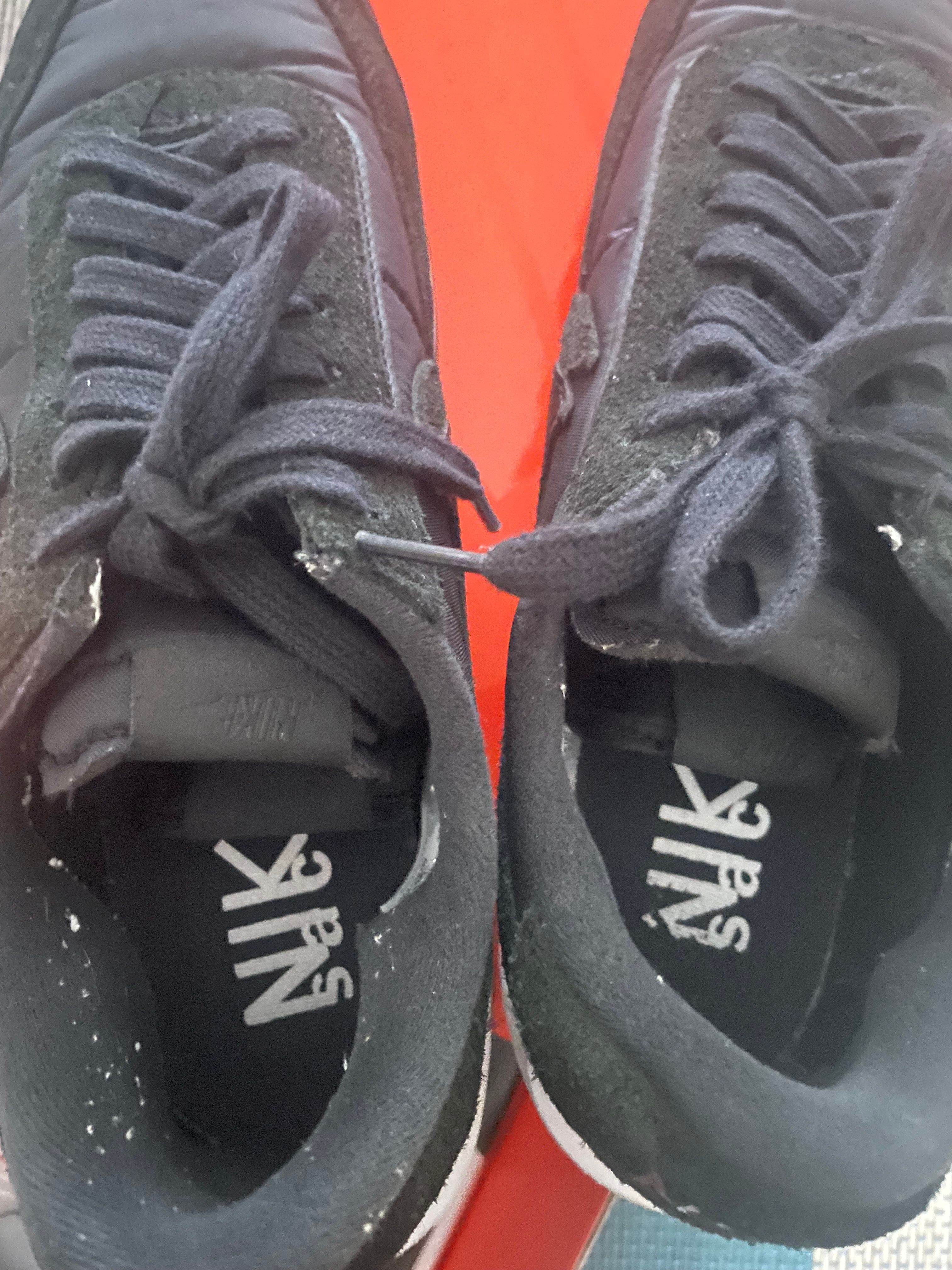 sacai × Nike LDV Waffle "Triple Black"