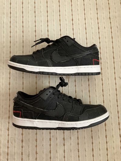 Wasted Youth × Nike SB Dunk Low "Black Denim" / VERDY