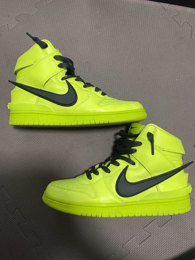 AMBUSH × NIKE DUNK HIGH "FLASH LIME"