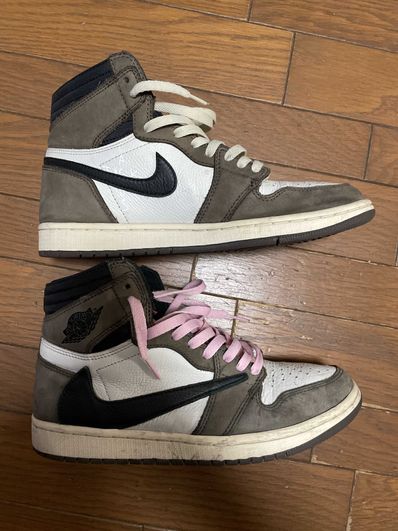 Travis Scott × Nike Air Jordan 1 Retro High OG TS SP "Sail/Dark Mocha"