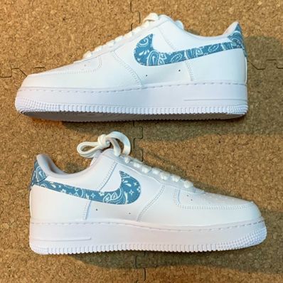 Nike Women's Air Force 1 Low '07 Essential "Blue Paisley"