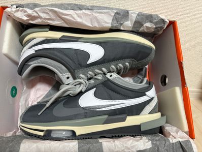 sacai × Nike Zoom Cortez "Iron Grey"