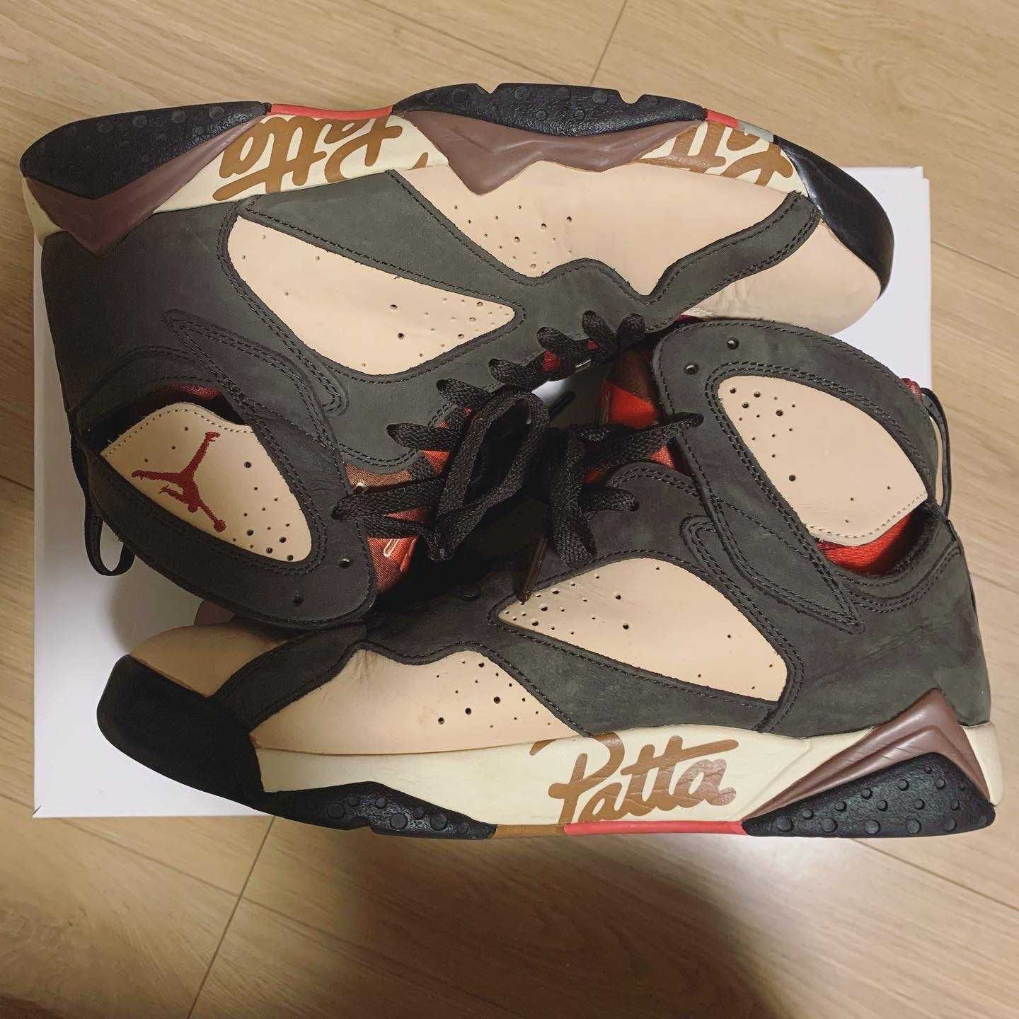 Patta × Nike Air Jordan 7 OG "Brown"