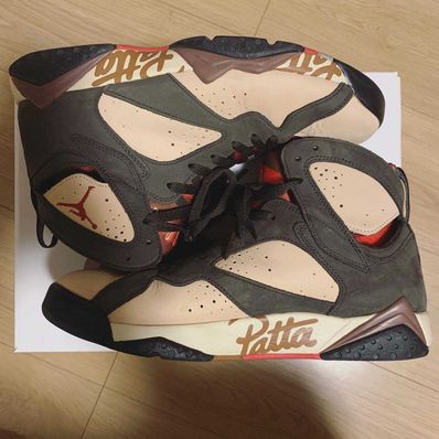 Patta × Nike Air Jordan 7 OG "Brown"