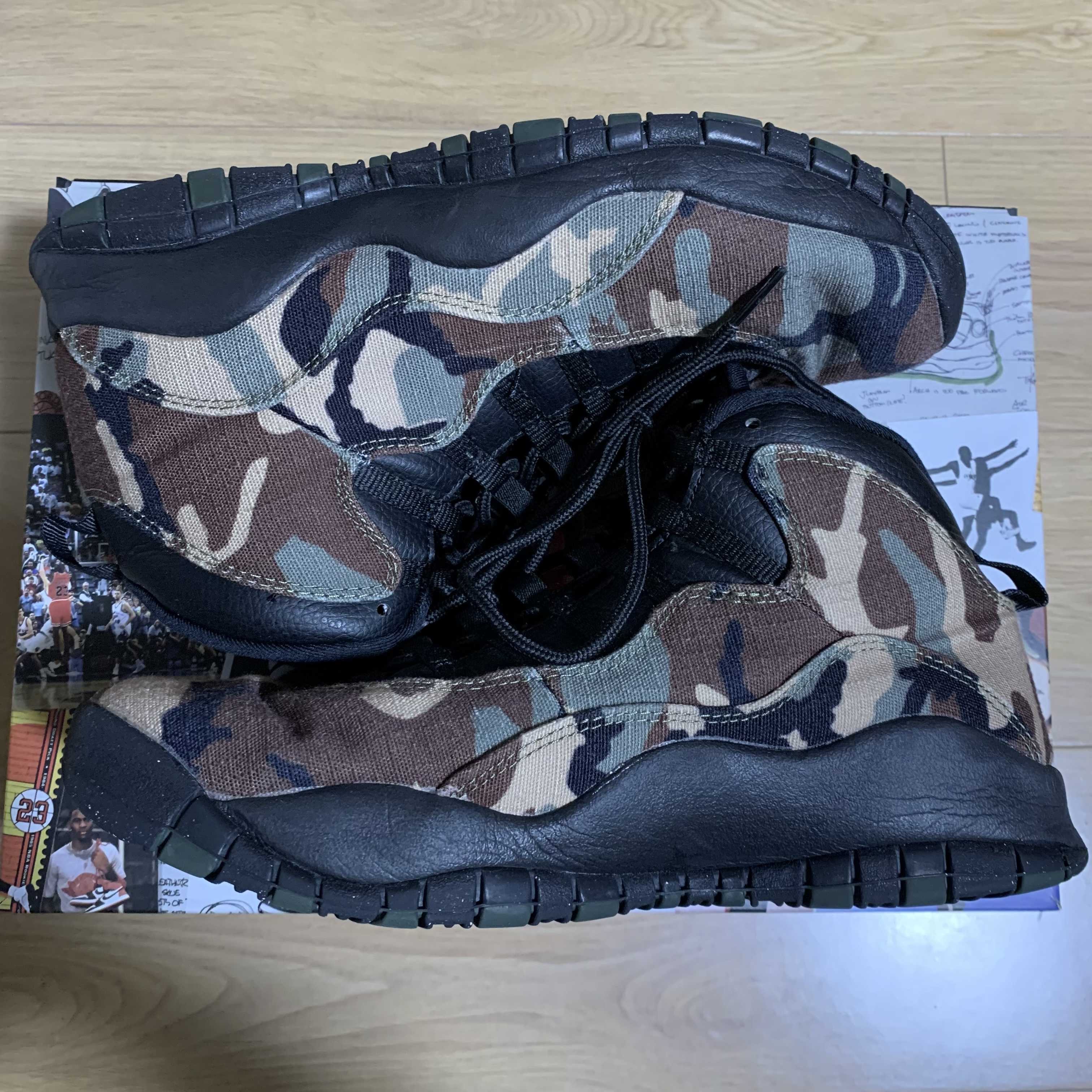 Nike Air Jordan 10 "Woodlamd Camo"