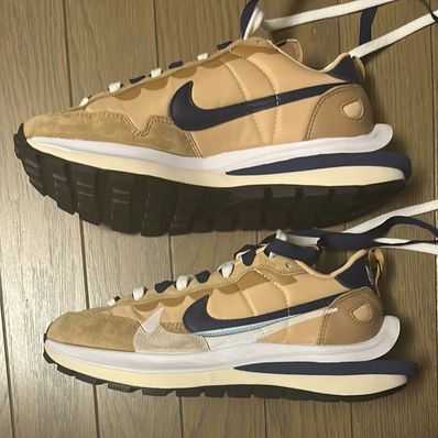 Sacai × Nike Vapor Waffle "Sesame And Blue Void"
