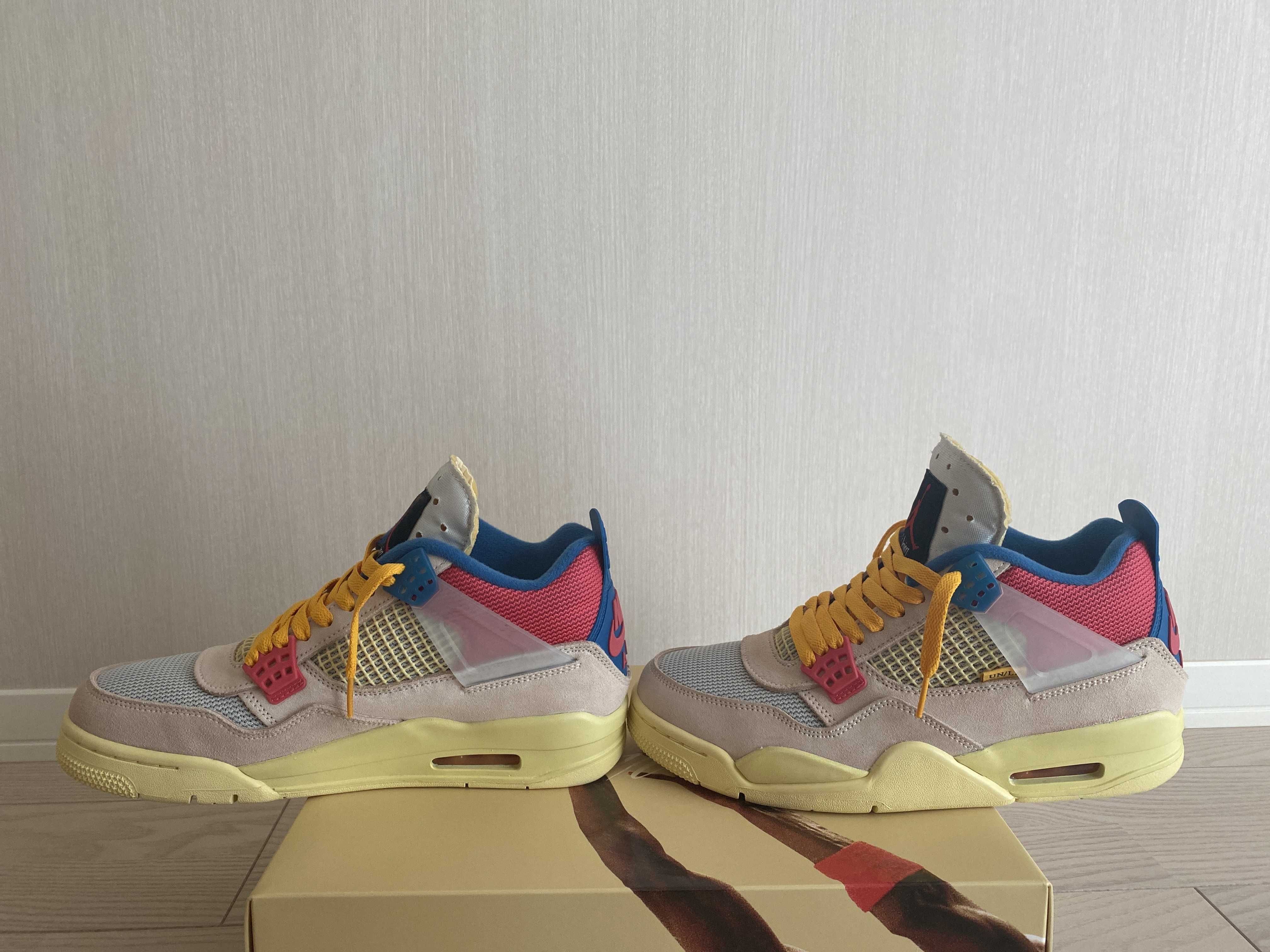 UNION × Nike Air Jordan 4 SP "Guava Ice/Light Fusion Red"