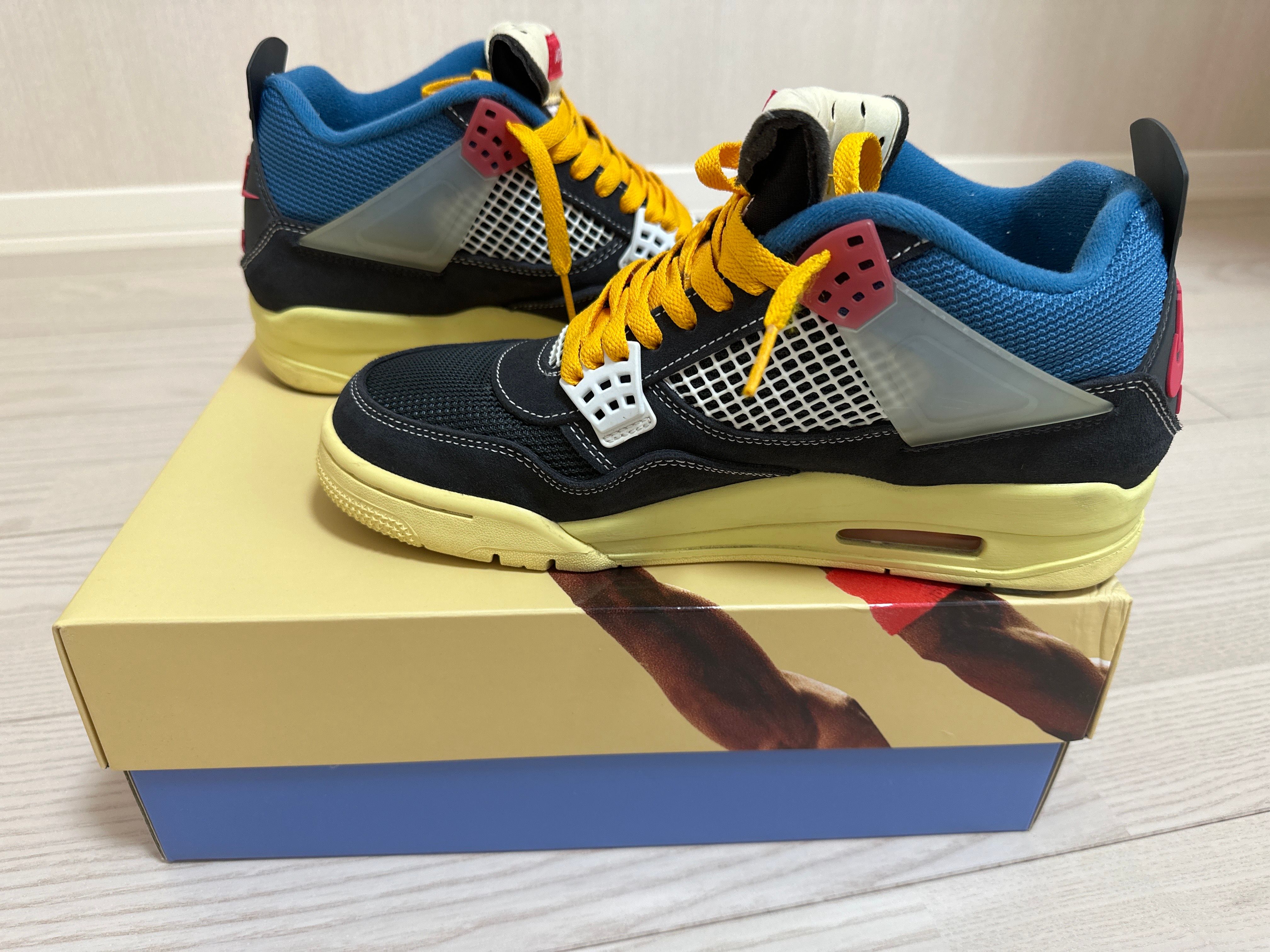 UNION × NIKE AIR JORDAN 4 "OFF NOIR"