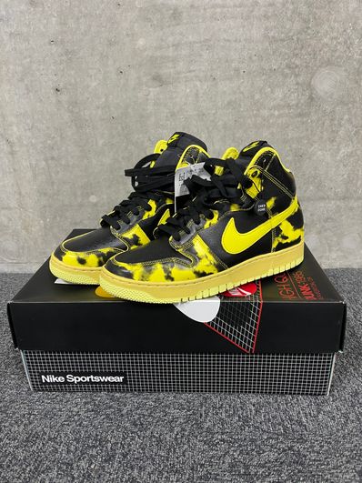 Nike Dunk High 1985 SP "Yellow Acid Wash"