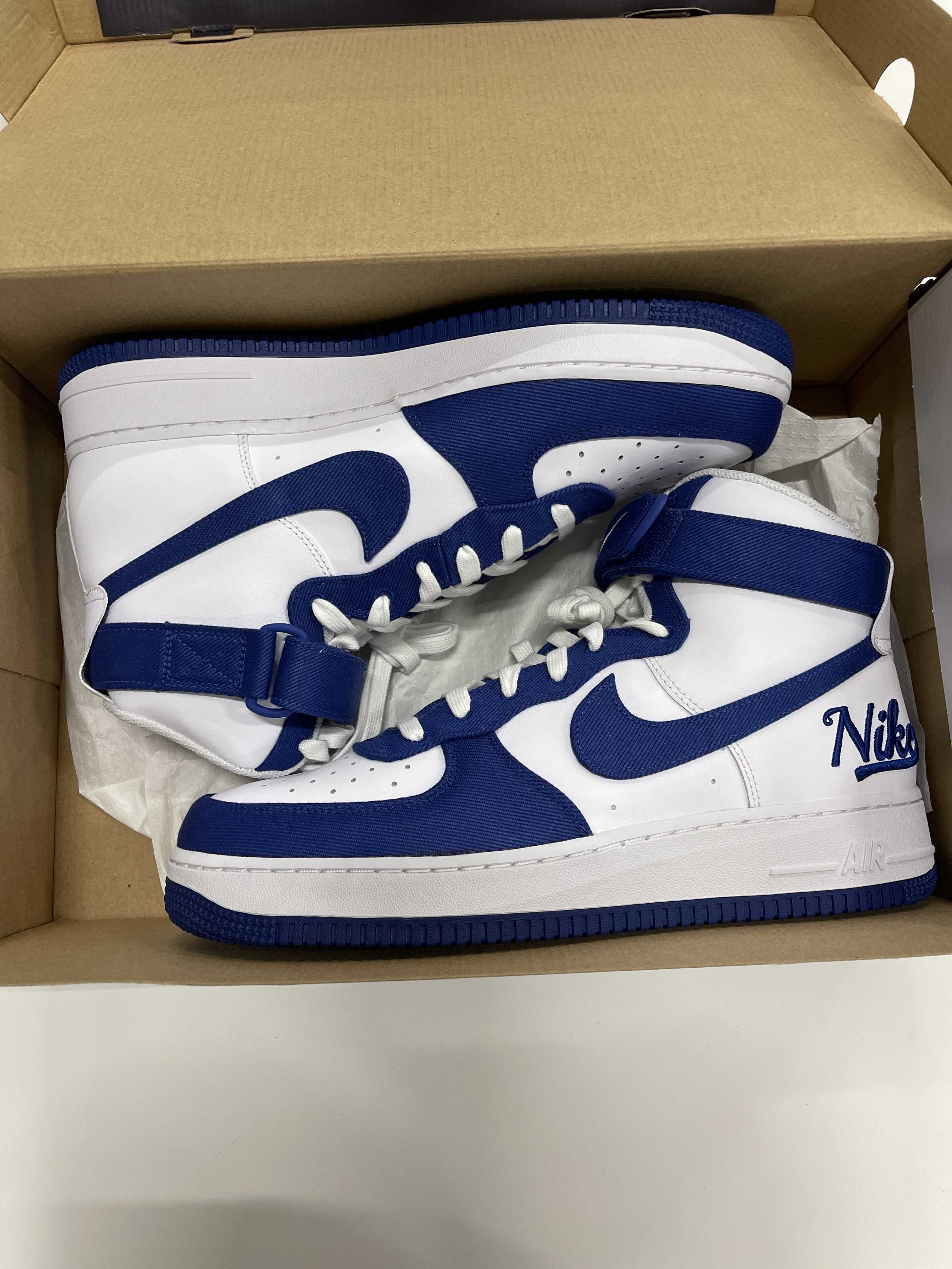 Nike Air Force 1 High EMB "Dodgers"