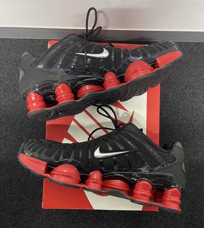 SKEPTA × NIKE SHOXTL BLACK/UNIVERCITYRED