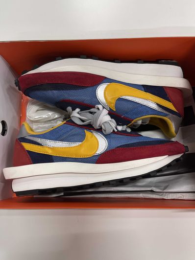 sacai × Nike LDV Waffle "Red/Blue"