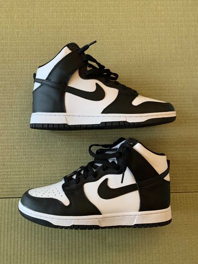 Nike Women's Dunk High "Black and White"