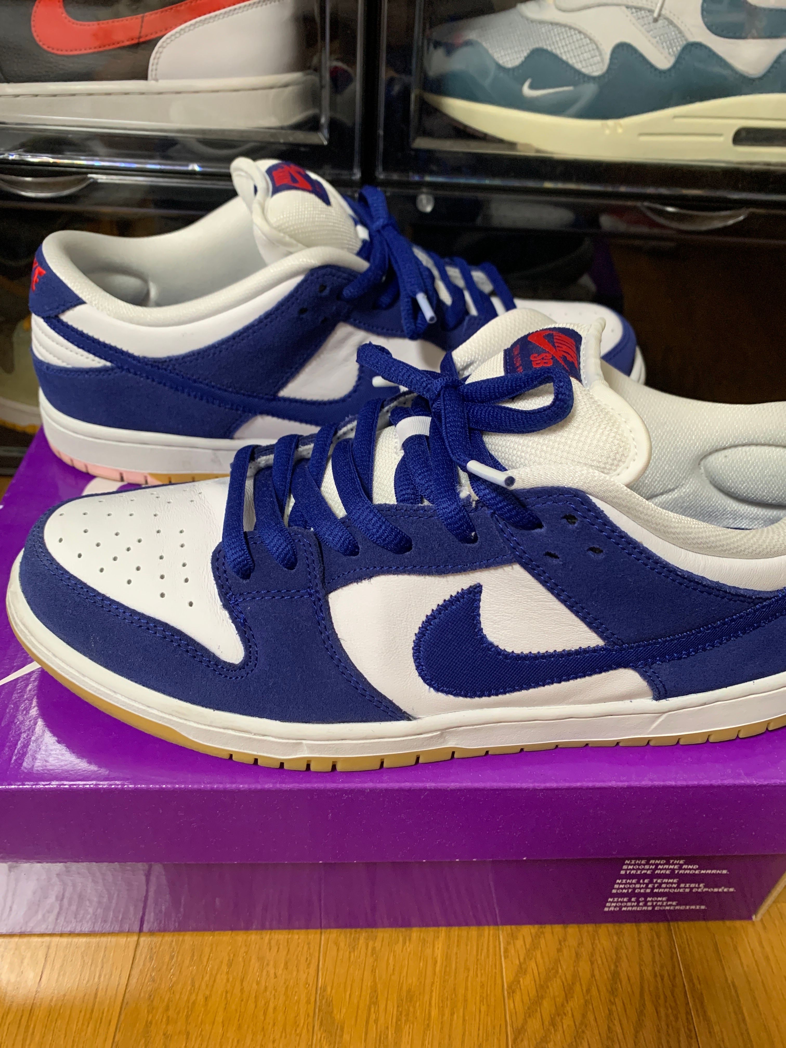 Nike SB Dunk Low "Los Angeles Dodgers/Deep Royal Blue"