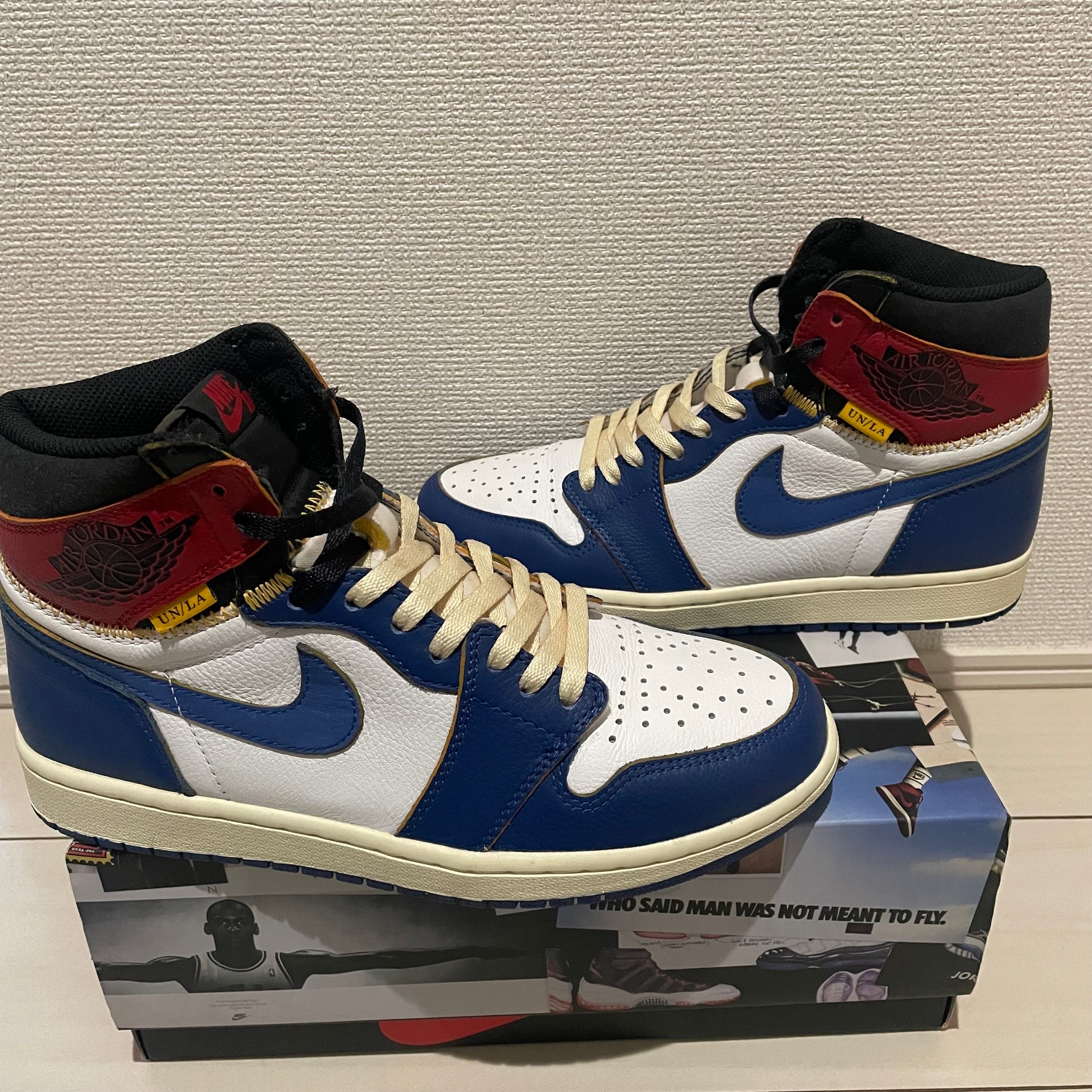 Union × Nike Air Jordan 1 Retro High OG NRG "Storm Blue/Varsity Red"