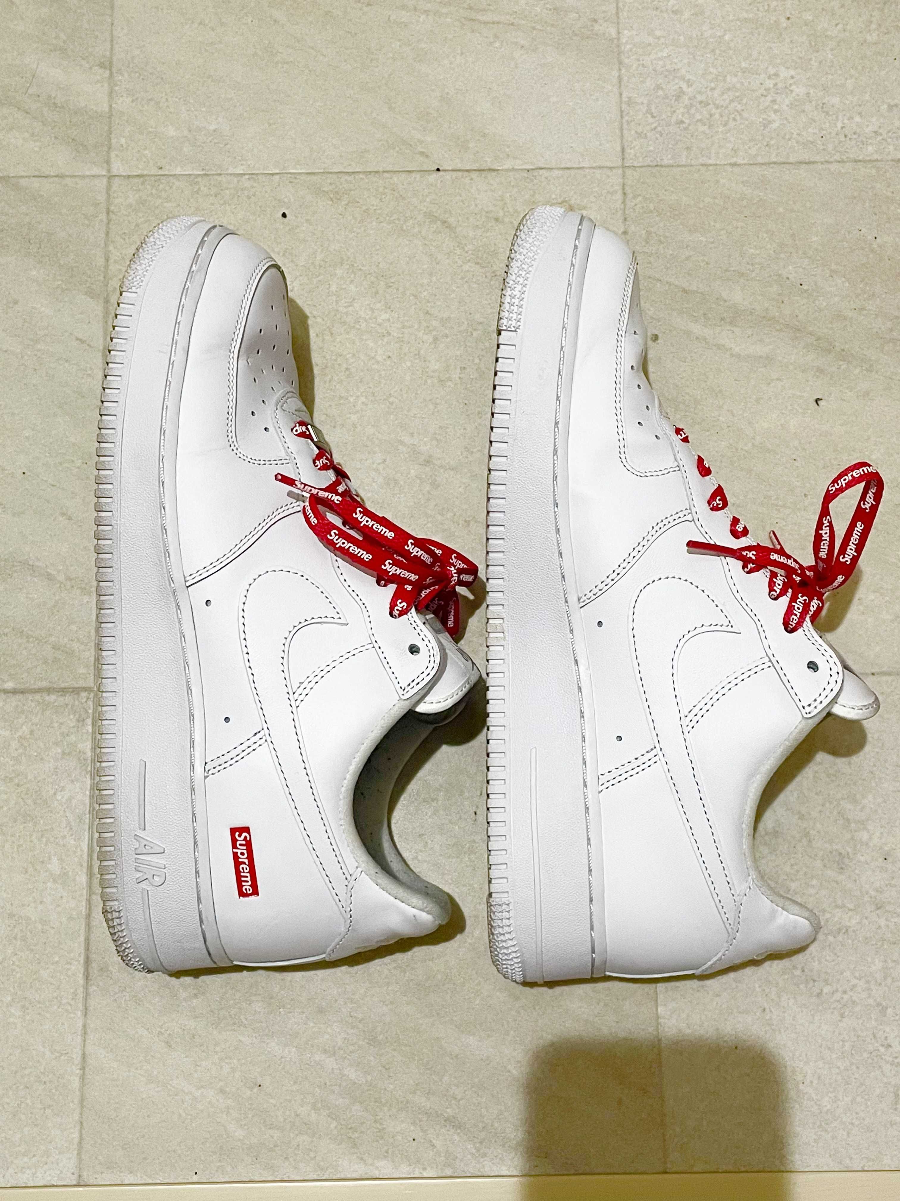 Supreme × Nike Air Force 1 Low "White"