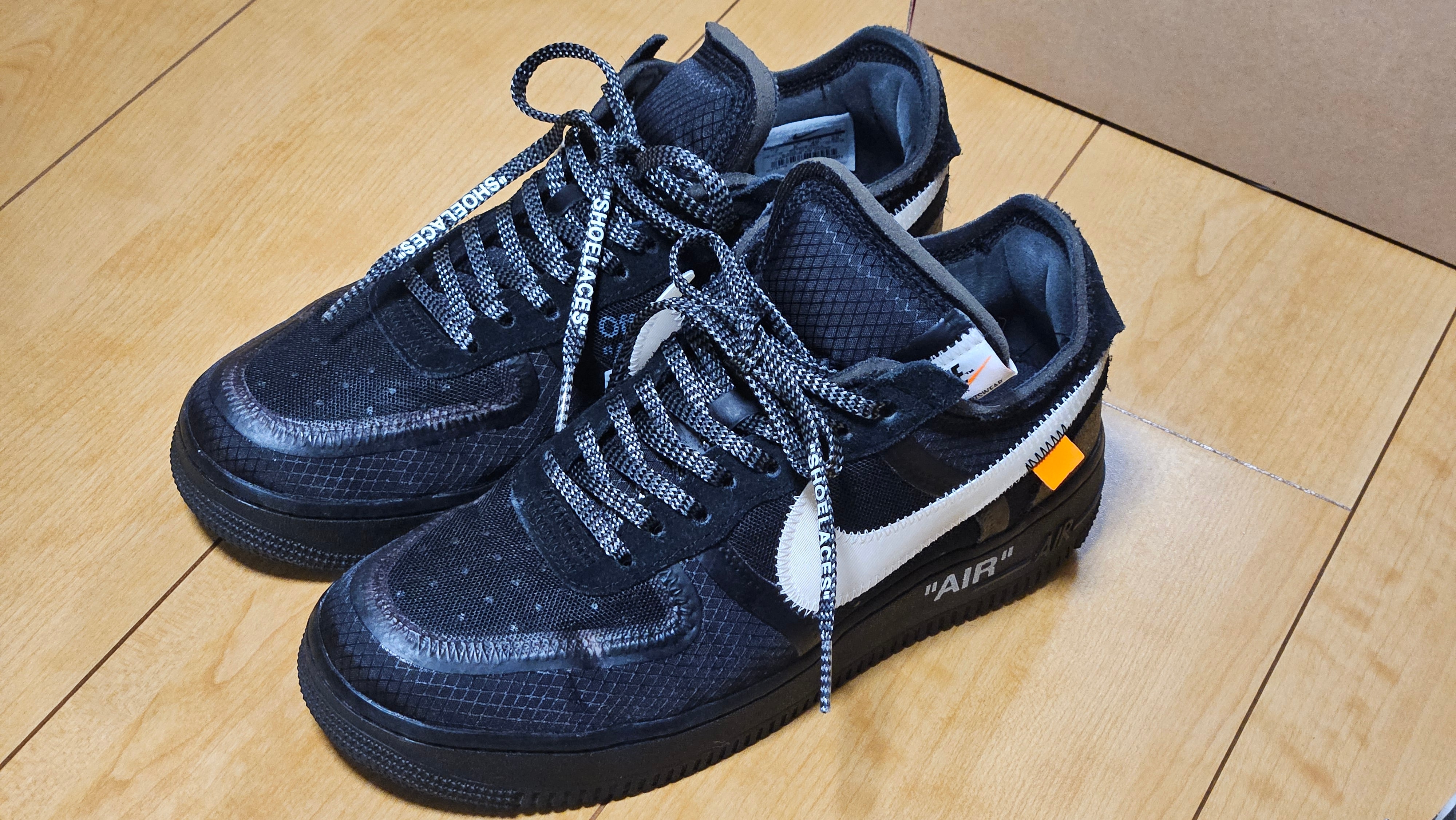 Off-White × Nike Air Force 1 Low "Black"