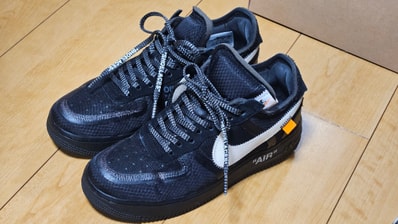 Off-White × Nike Air Force 1 Low "Black"
