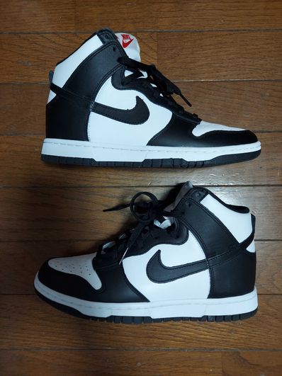Nike Women's Dunk High "Black and White"