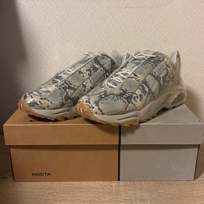NOCTA × Nike Hot Step Air Terra "Light Bone/Snakeskin"
