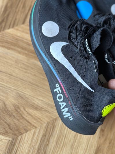 Off-White × Nike Zoom Fly Mercurial Flyknit "Black/White/Volt"