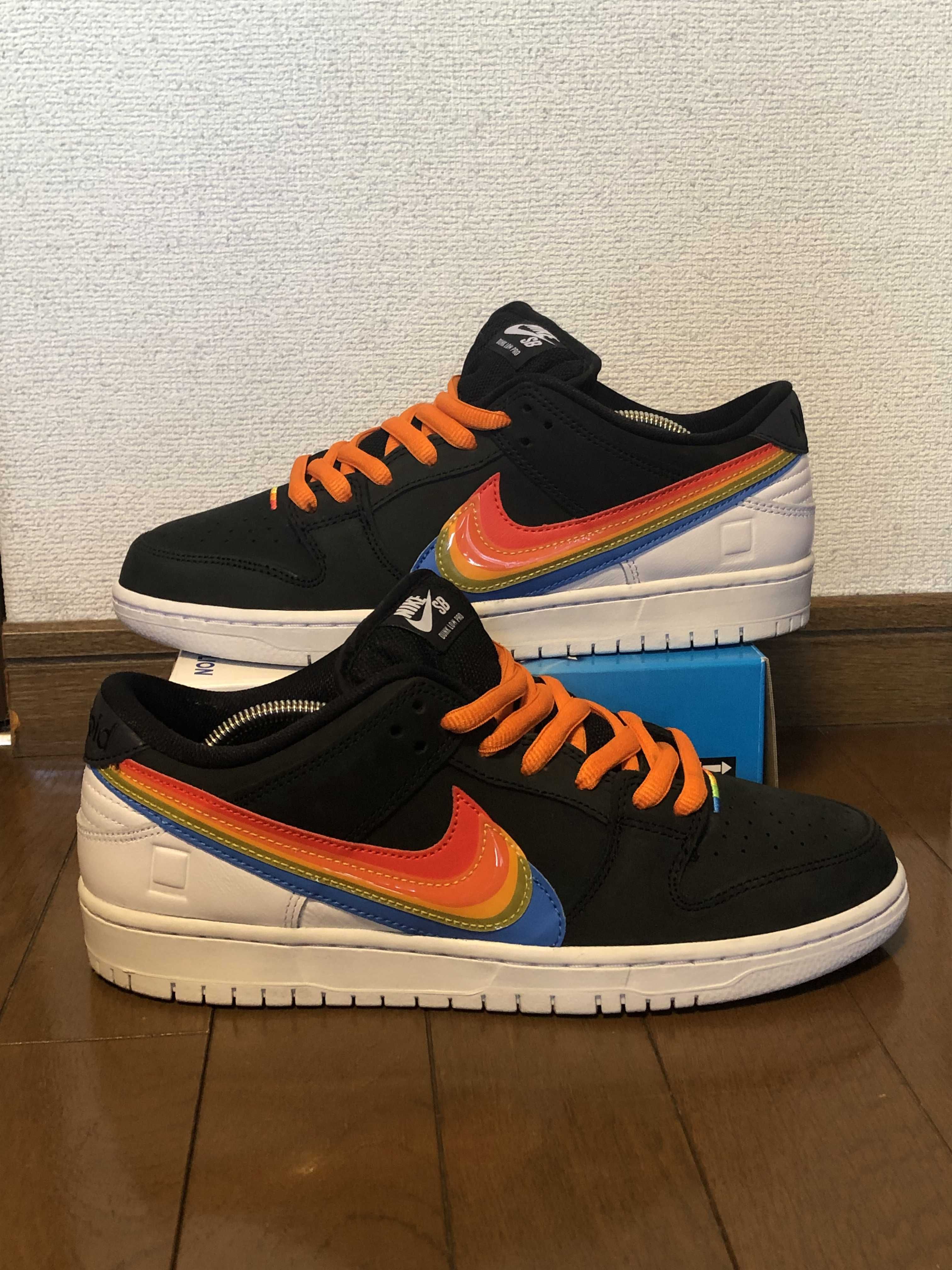 Polaroid × Nike SB Dunk Low Pro QS "Black/White"