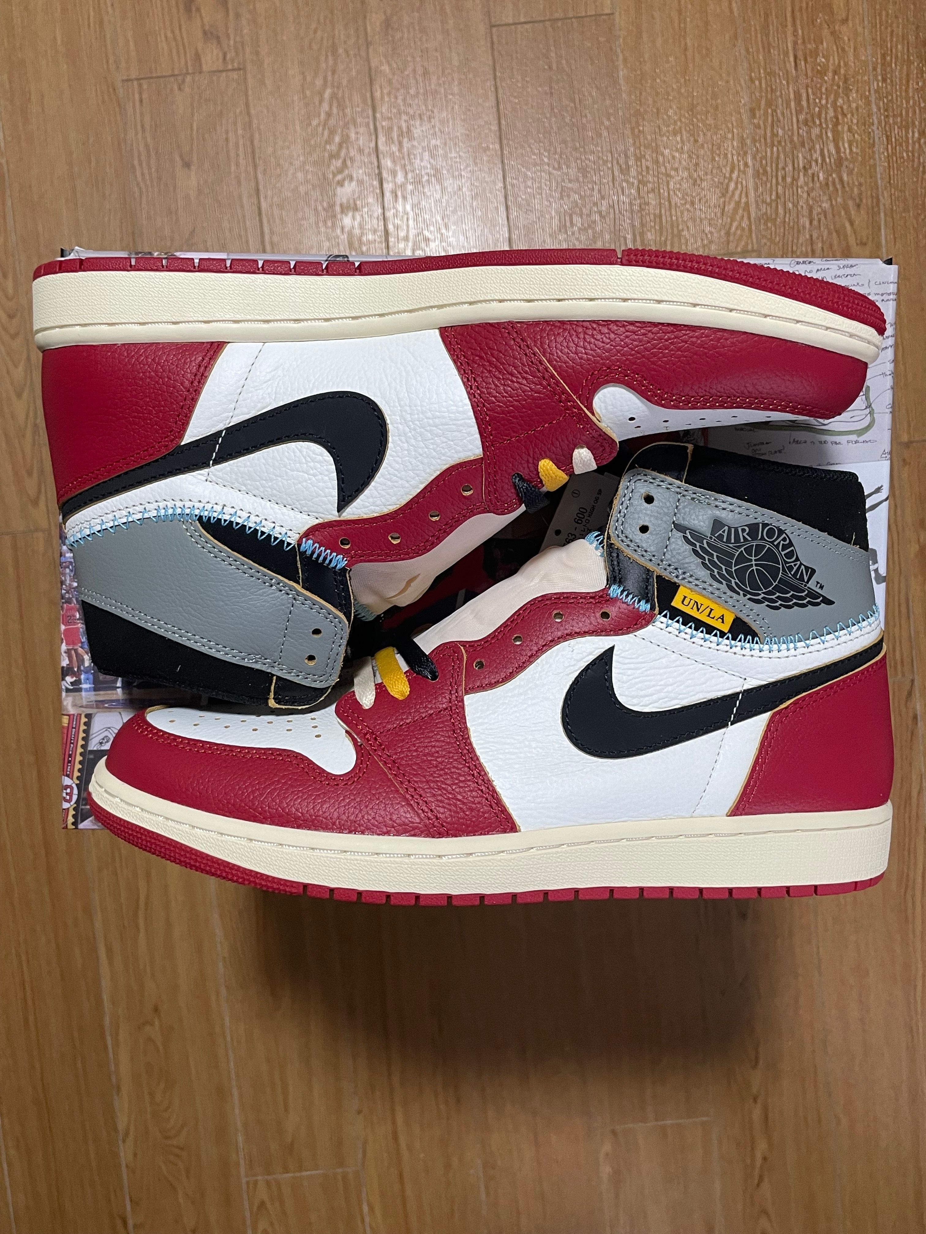 UNION × Nike Air Jordan 1 Retro High OG "Chicago/Shadow"