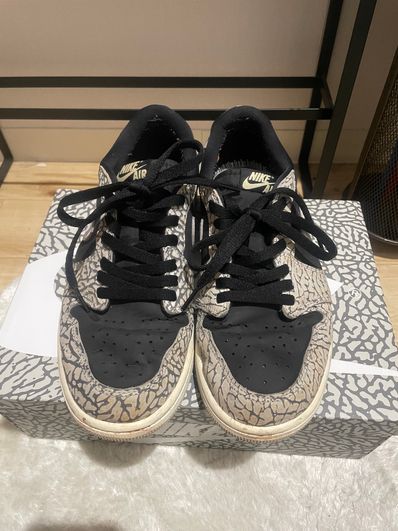 Nike Air Jordan 1 Retro Low OG "Black Cement"