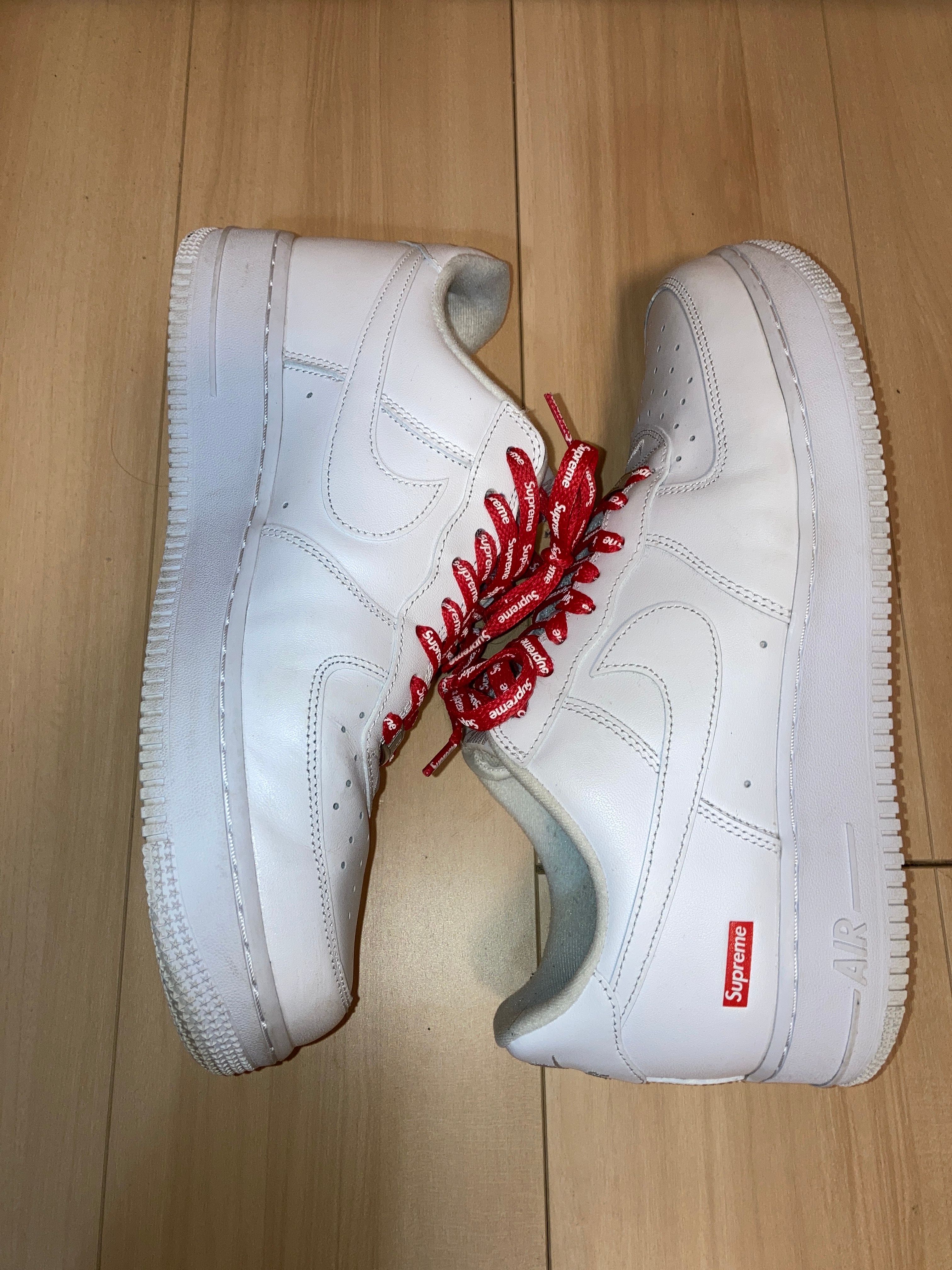 Supreme × Nike Air Force 1 Low "White"