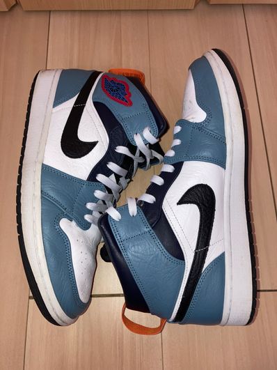 FACETASM × Nike Air Jordan 1 Mid "White/Navy"