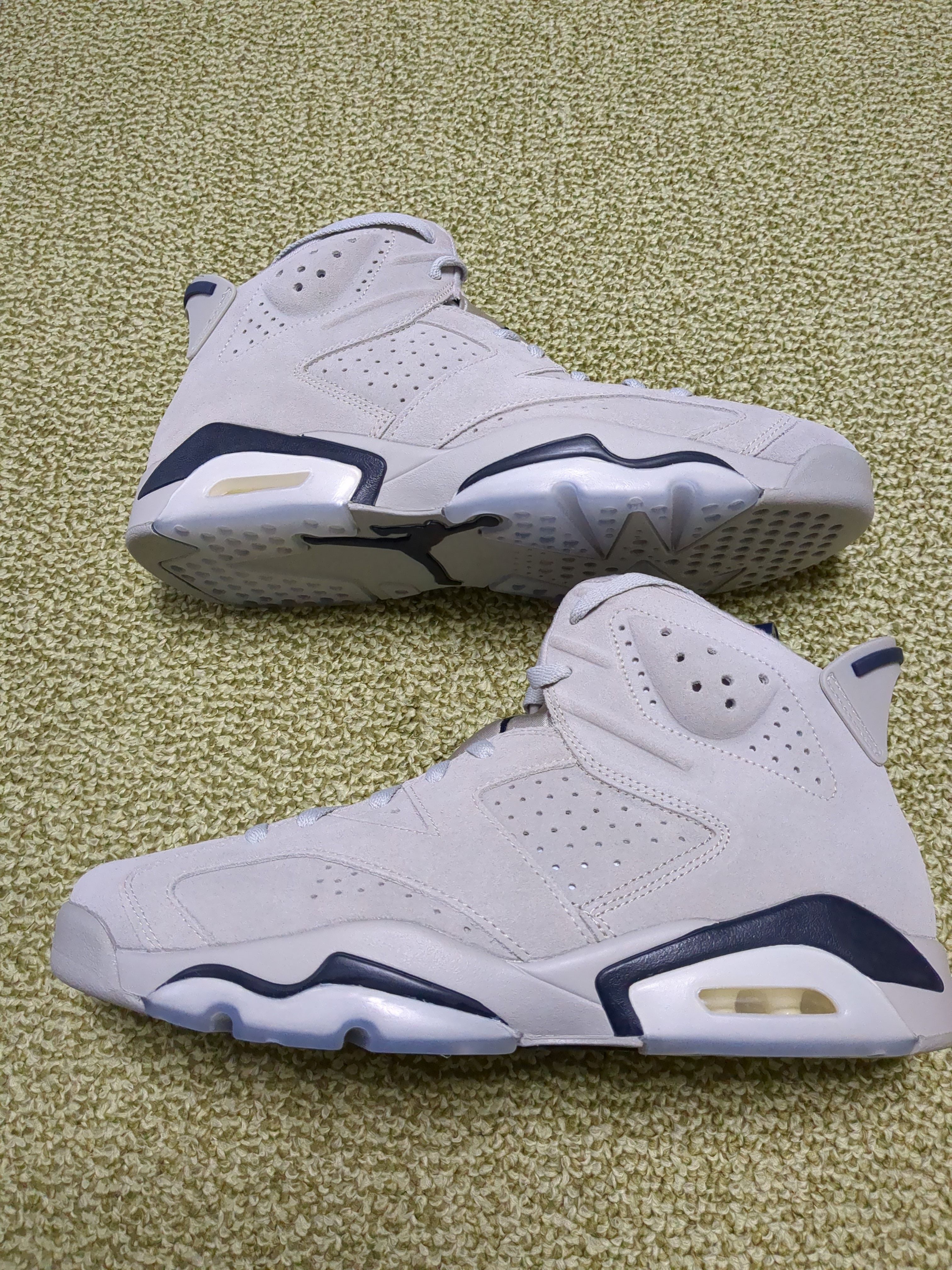 Nike Air Jordan 6 "Magnet and College Navy"
