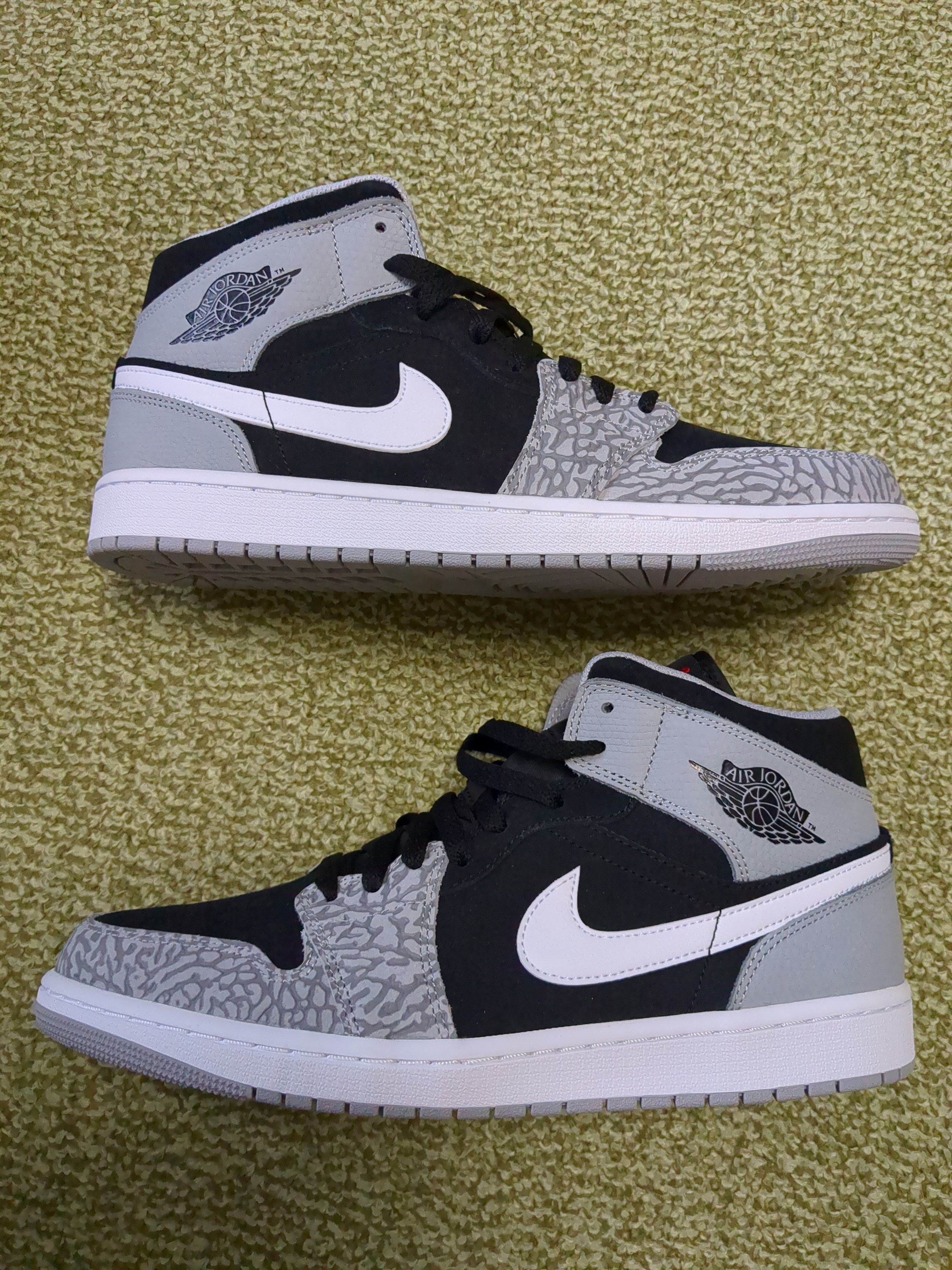 Nike Air Jordan 1 Mid "Elephant Toe/Safari"