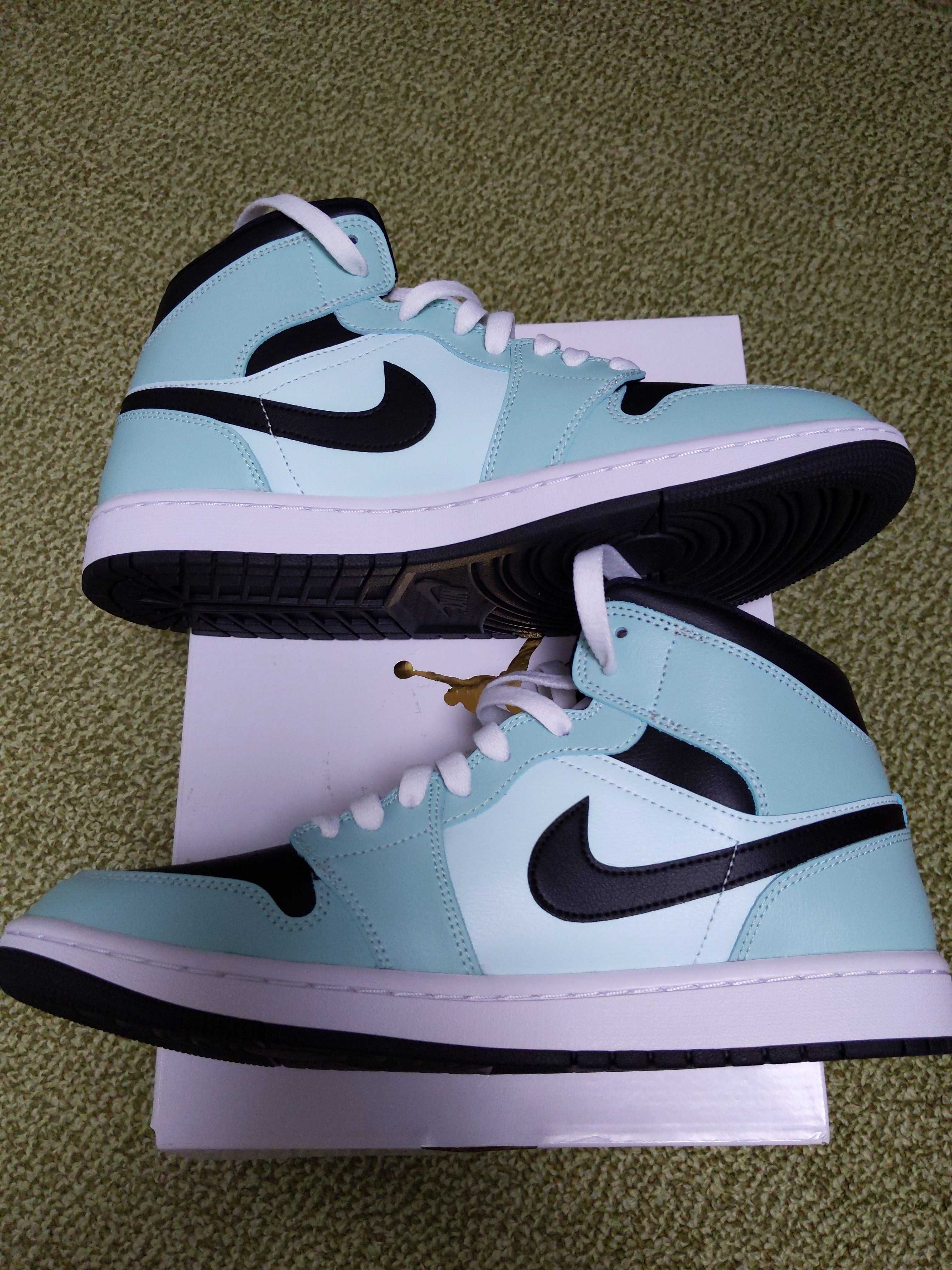 NIKE Women's AIR JORDAN 1 MID "AQUA BLUE"