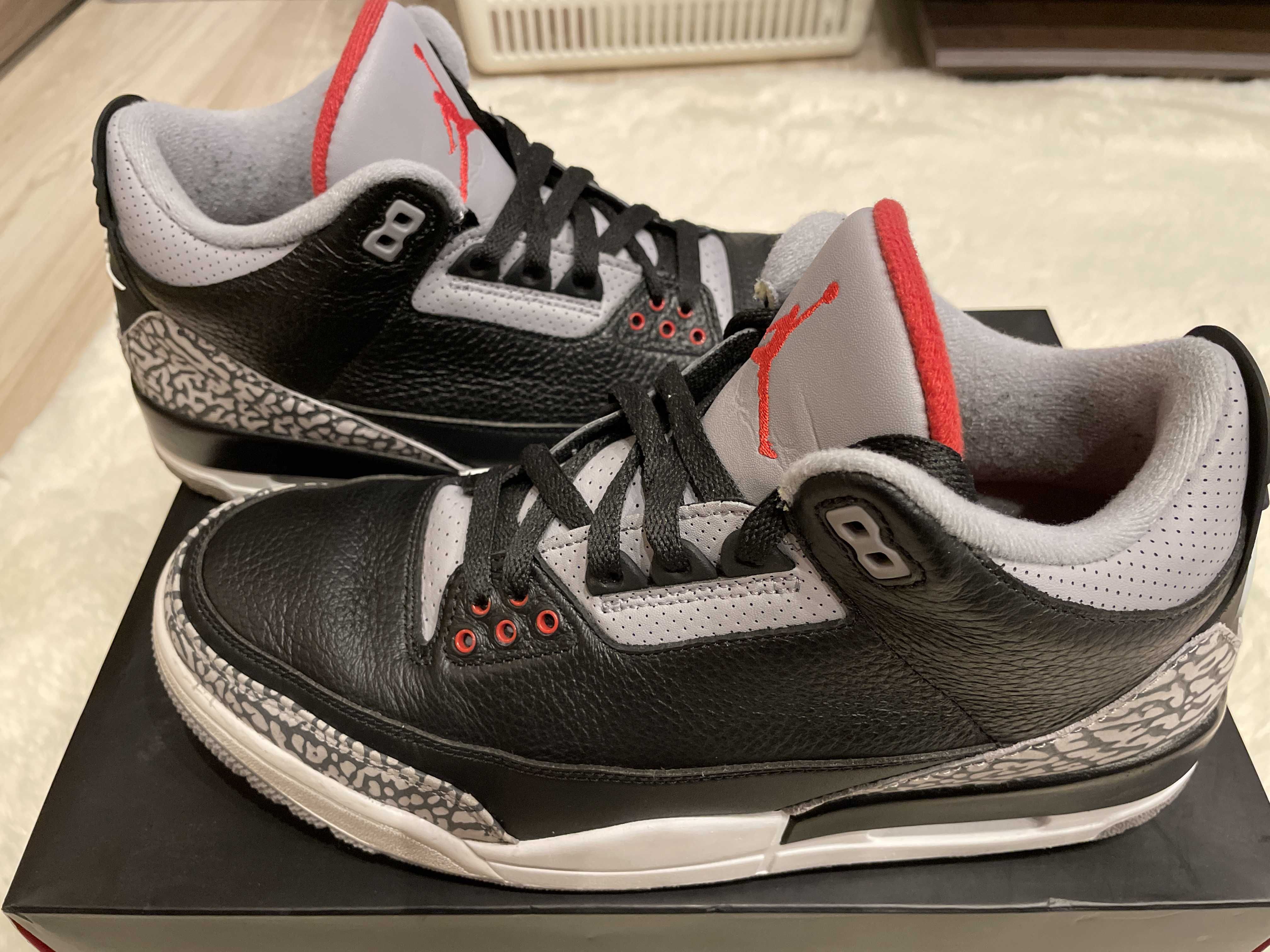 Nike Air Jordan 3 Retro OG "Black Cement" (2018)
