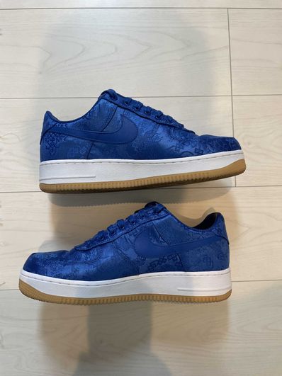 CLOT × Nike Air Force 1 Low "Blue"