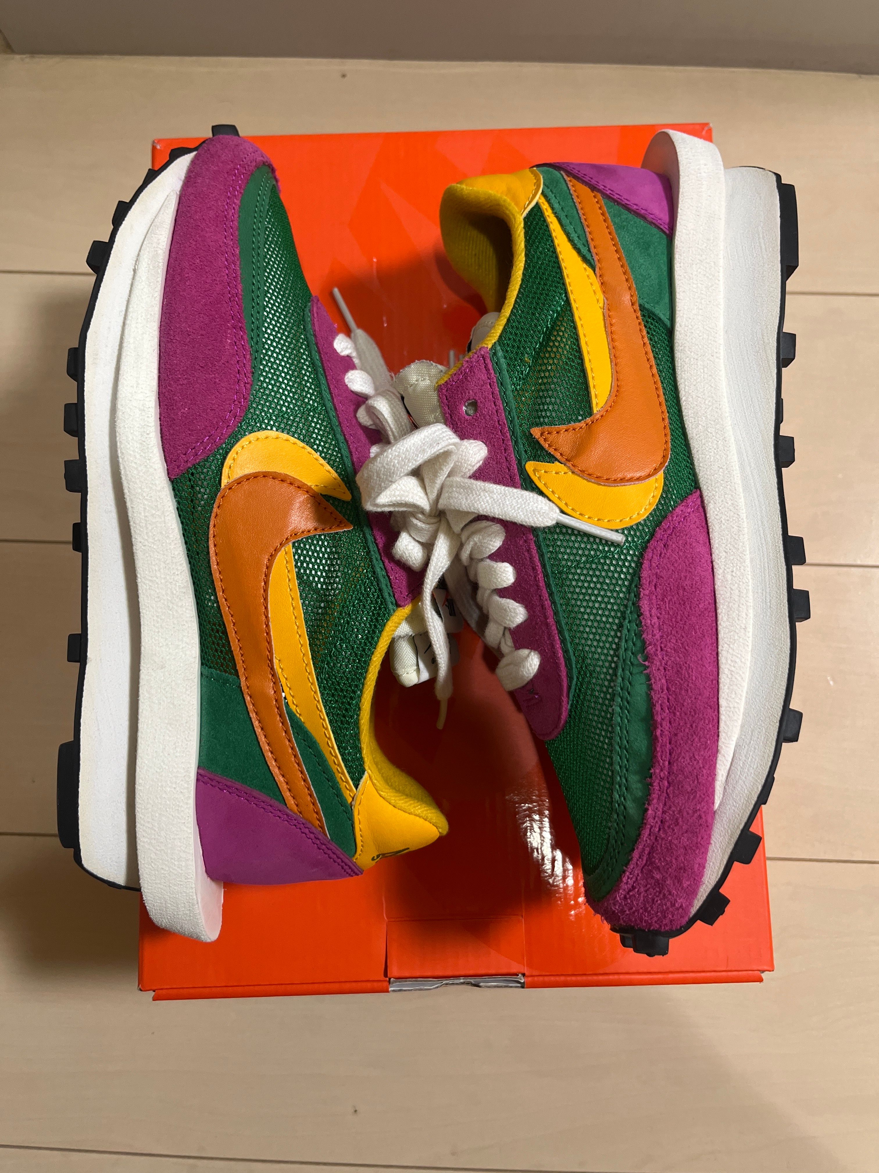 sacai × NIKE LDV WAFFLE "PINE GREEN"