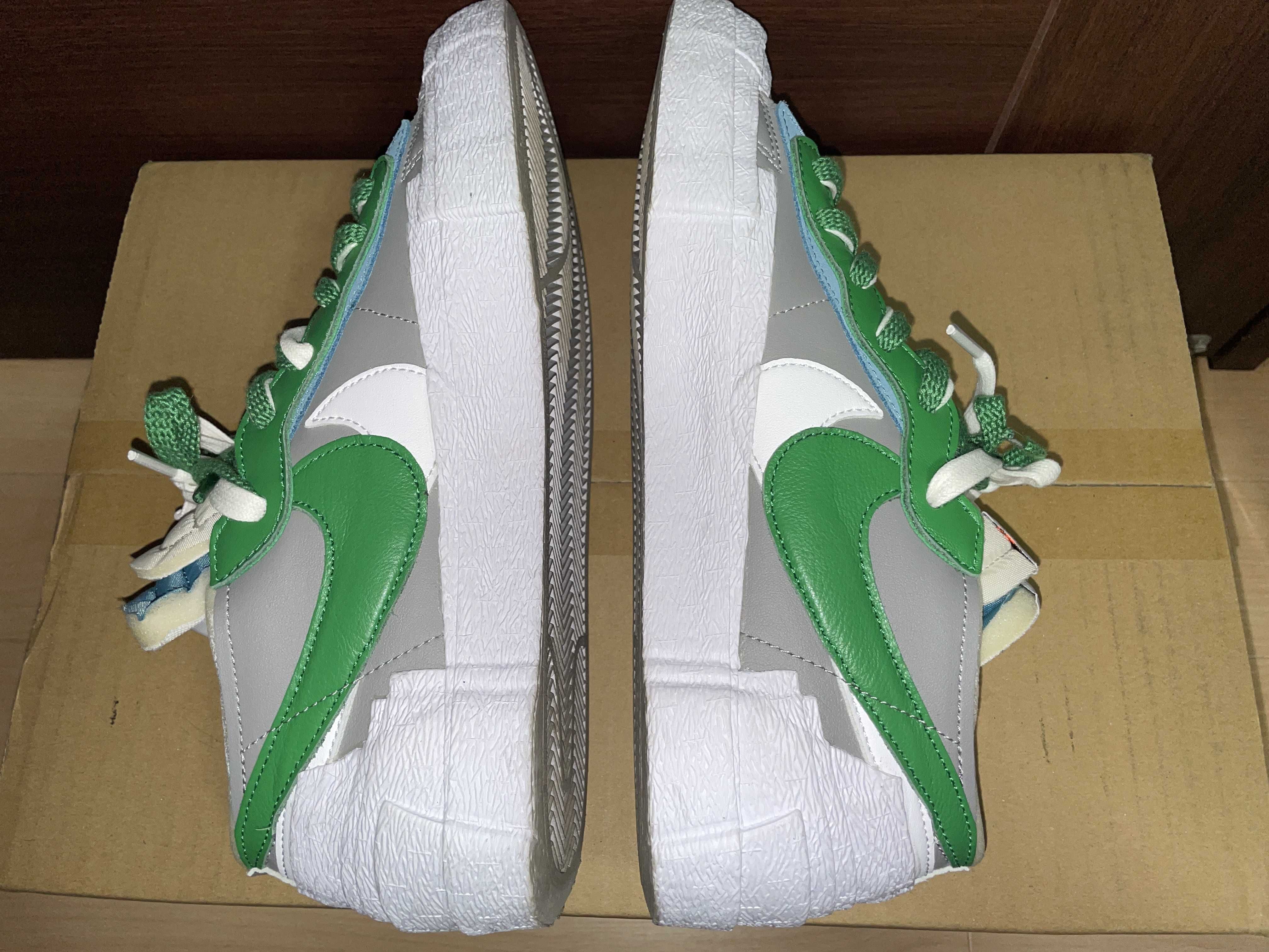 sacai × Nike Blazer Low "Classic Green"