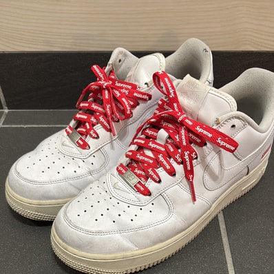 Supreme × Nike Air Force 1 Low "White"