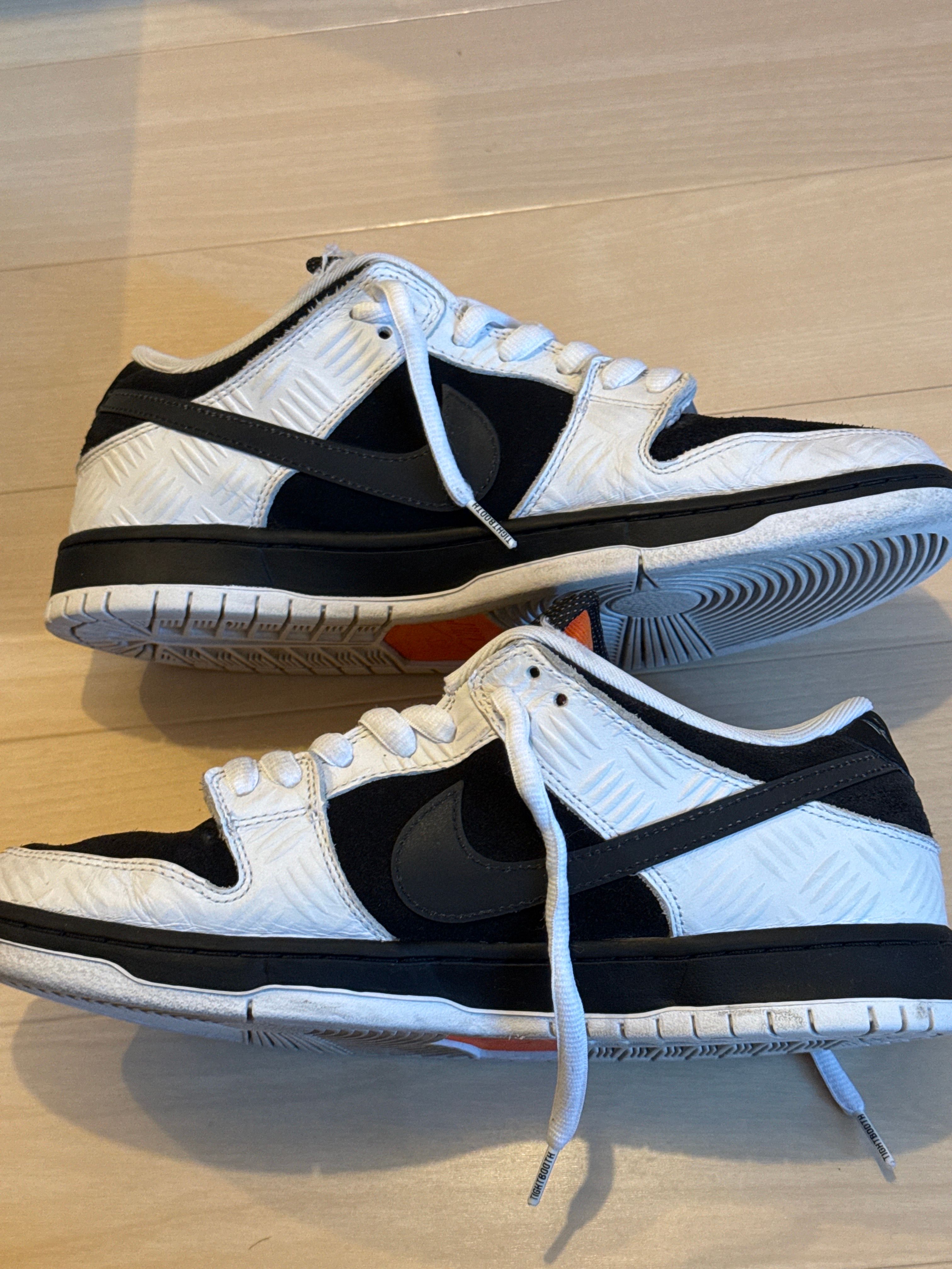 TIGHTBOOTH × Nike SB Dunk Low Pro QS "Black and White"